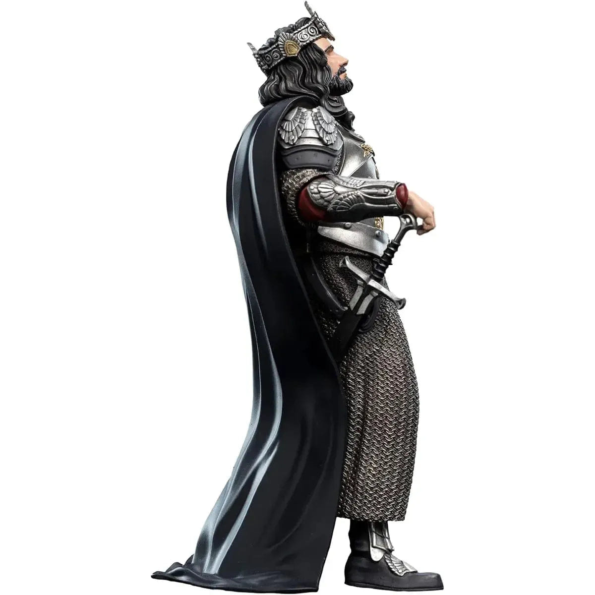 Weta Workshop The Lord of the Rings - King Aragorn Figure (7.4") - Weta Workshop - Mini Epics Series (40)
