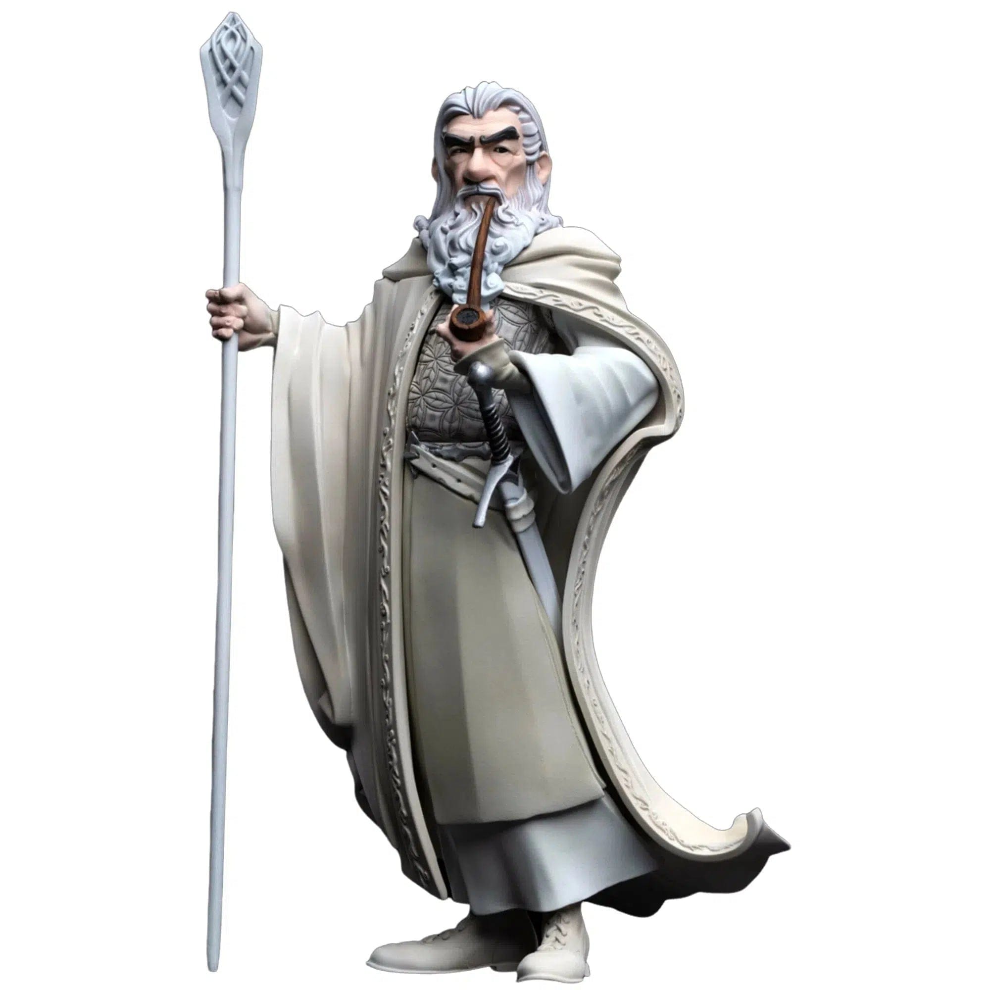 Weta Workshop The Lord of the Rings - Gandalf the White with Pipe Figure (Limited Edition 1 of 3,500) - Weta Workshop - Mini Epics Series (24), Walmart Exclusive Edition