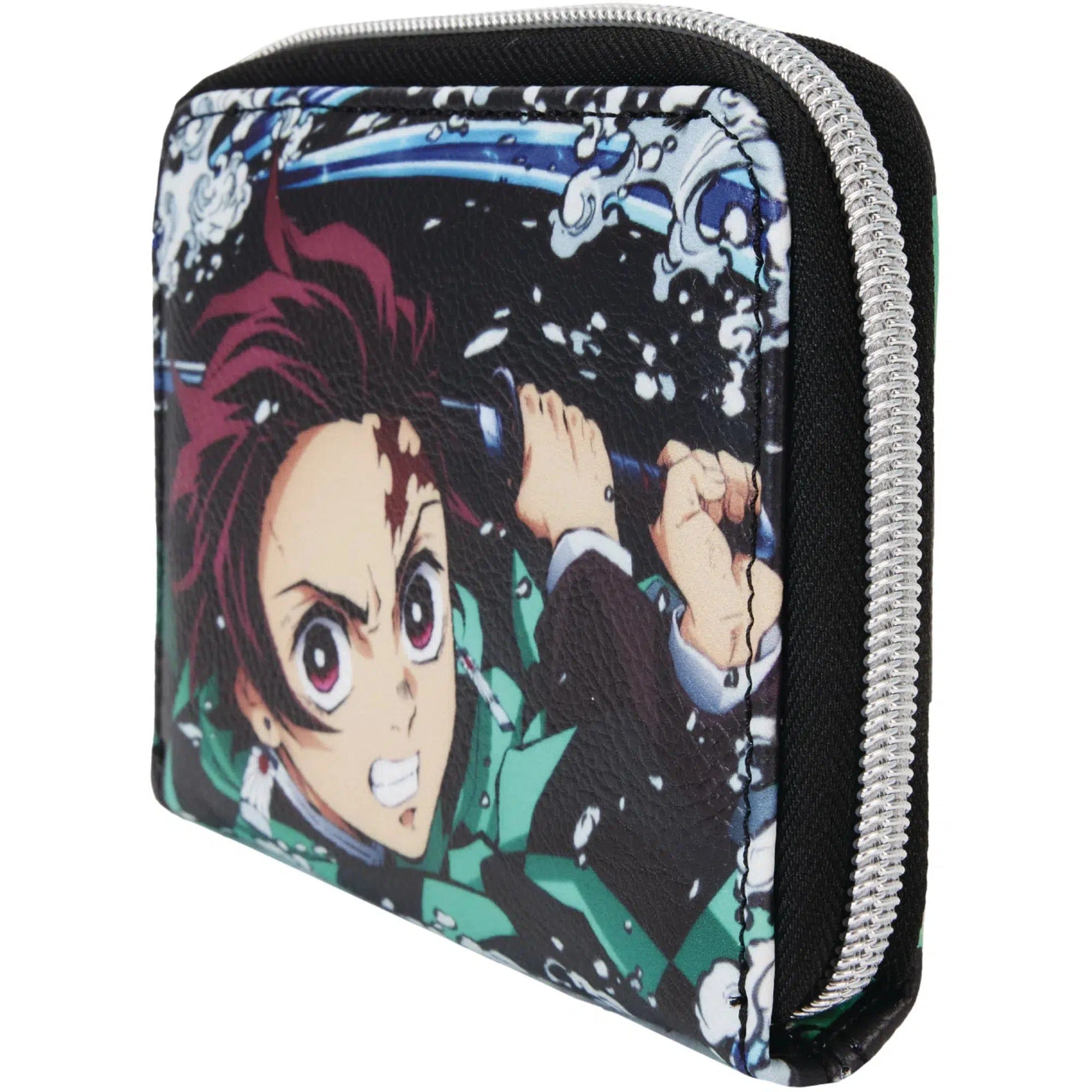 Funko Demon Slayer - Water Breathing Tanjiro Kamado Kimono Pattern Wallet - Funko - Loungefly Series