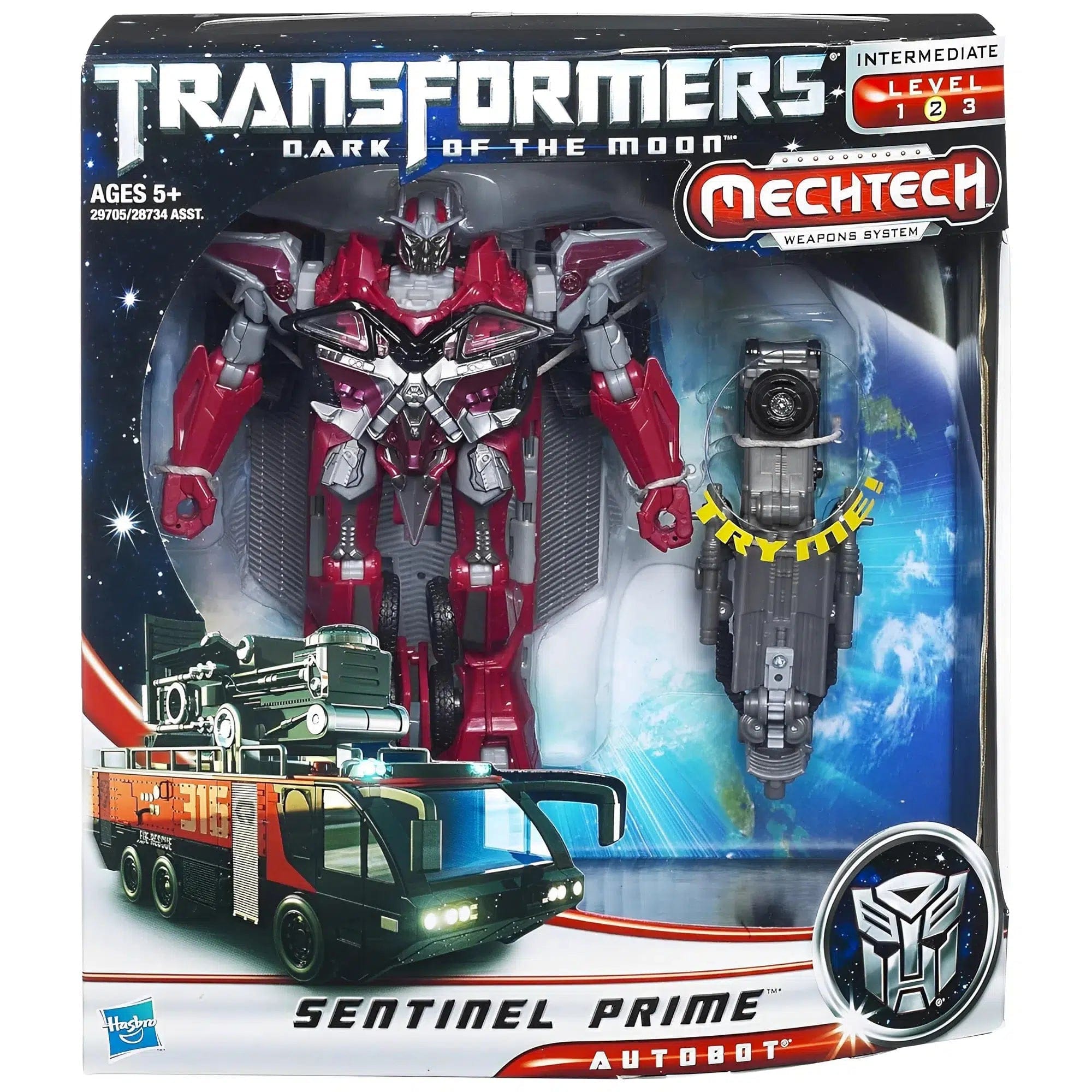 Hasbro Transformers: Dark of the Moon - Sentinel Prime Action Figure - Hasbro - Mechtech Weapons System Series