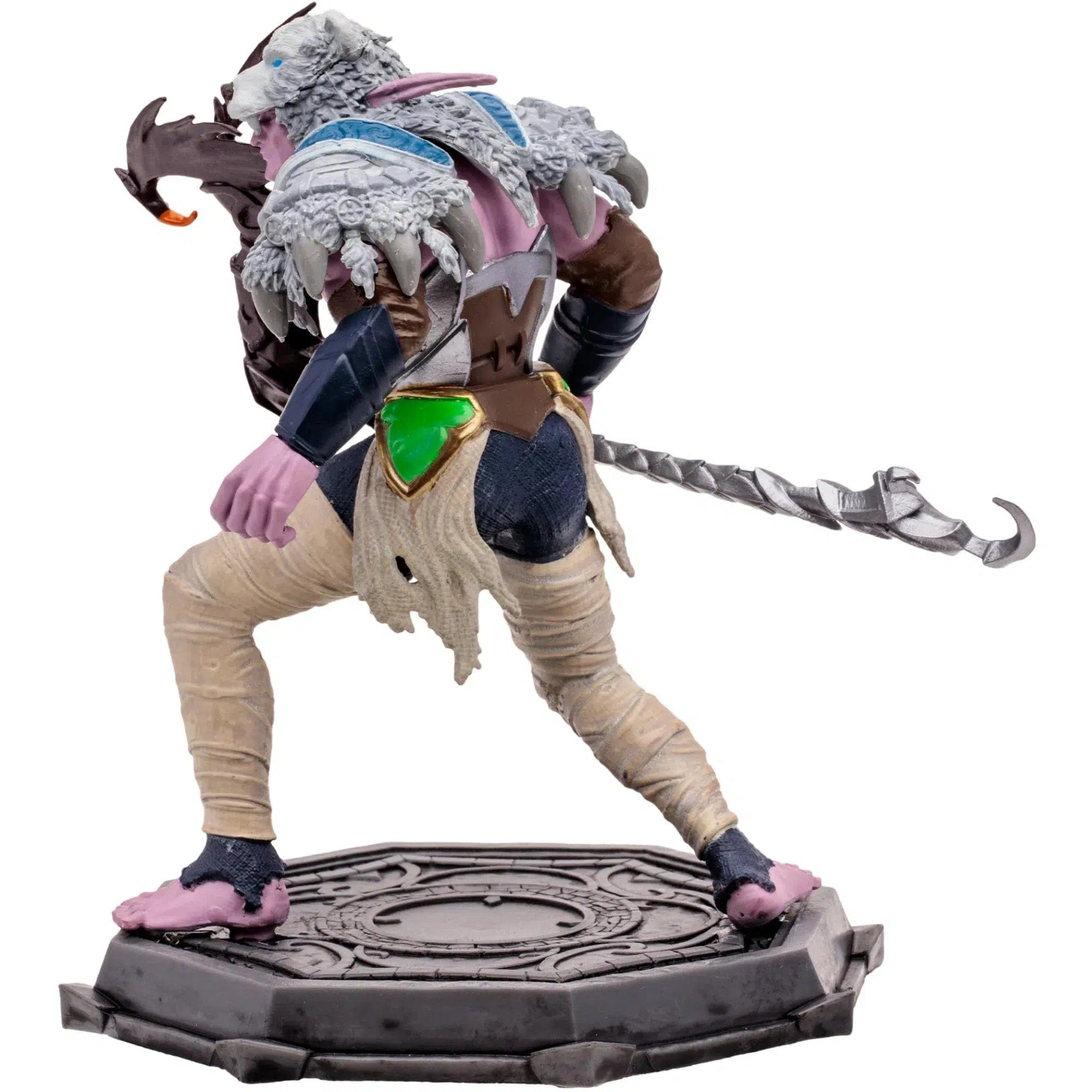 McFarlane Toys World of Warcraft - Elf Druid & Eld Rogue Action Figure with Mystery Weapon (7") - McFarlane Toys