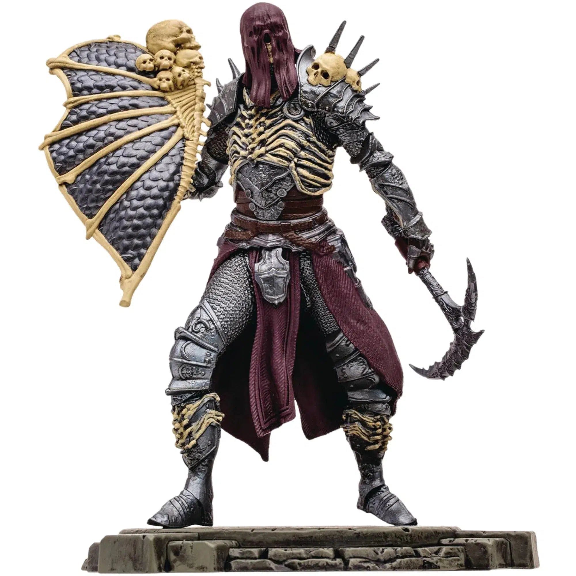 McFarlane Toys Diablo IV - Bone Spirit Necromancer Action Figure with Mystery Weapon (6") - McFarlane Toys
