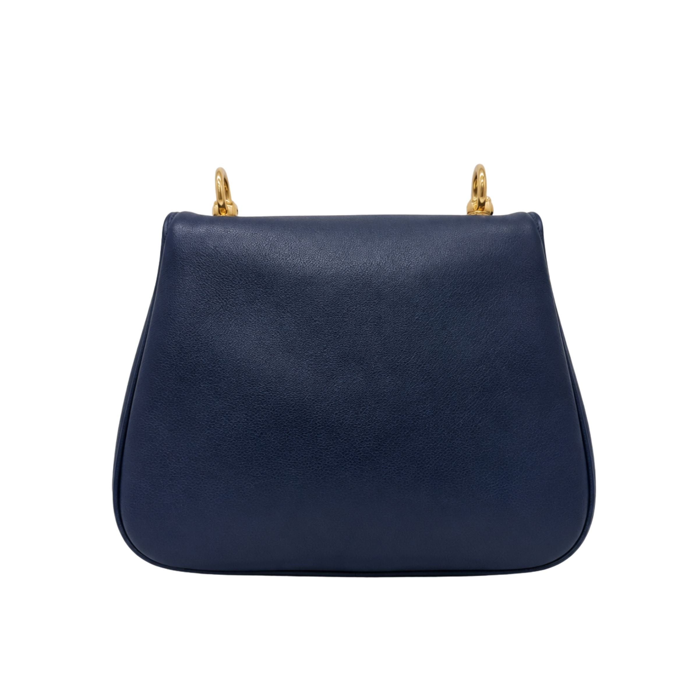 Gucci Navy Blondie Interlocking Shoulder Bag