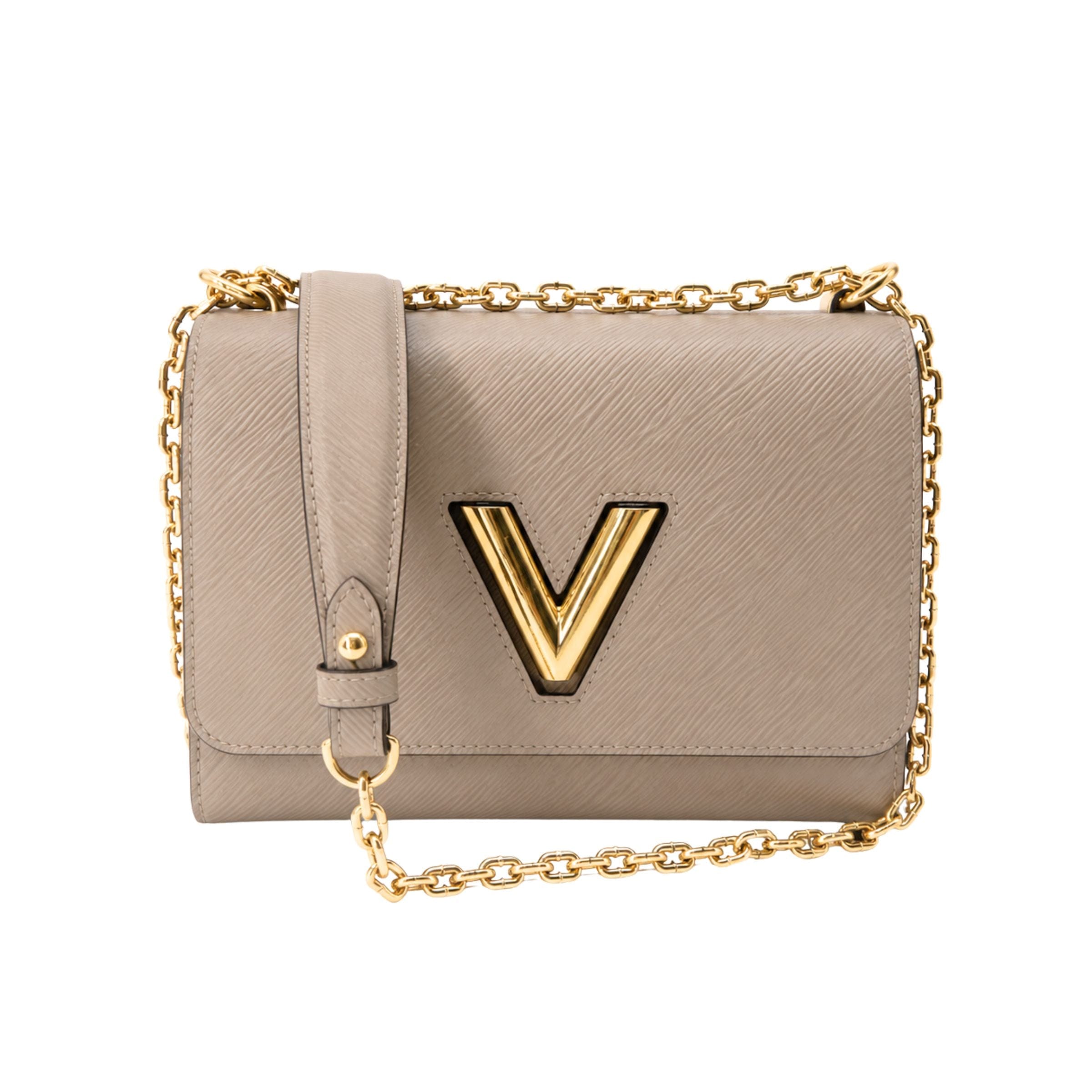 Louis Vuitton Beige Twist Epi Medium Shoulder Bag