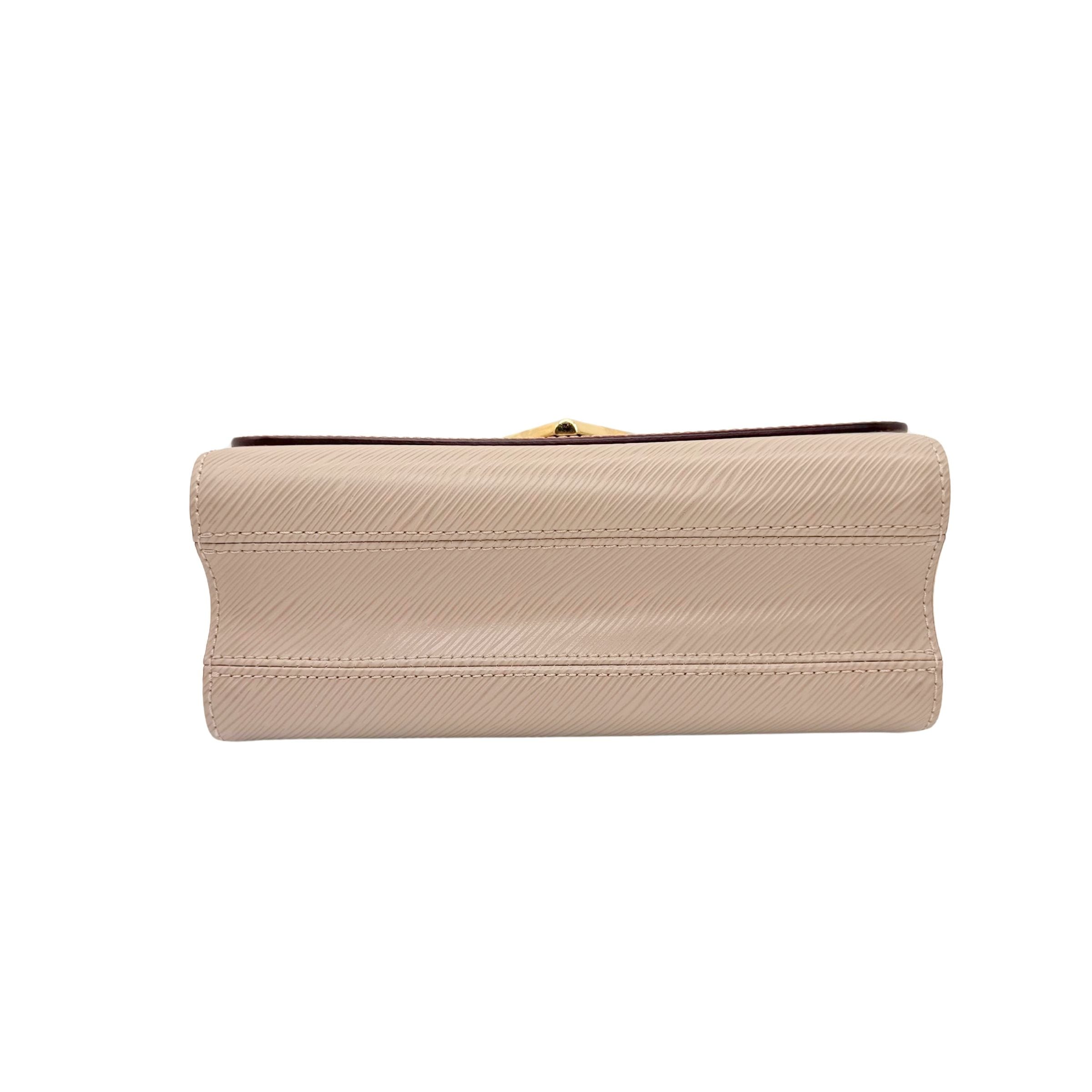 Louis Vuitton Beige Twist Epi Medium Shoulder Bag