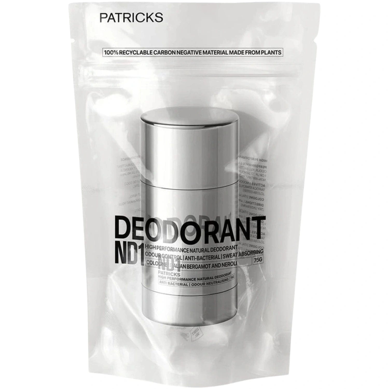 Patricks Natural Deodorant