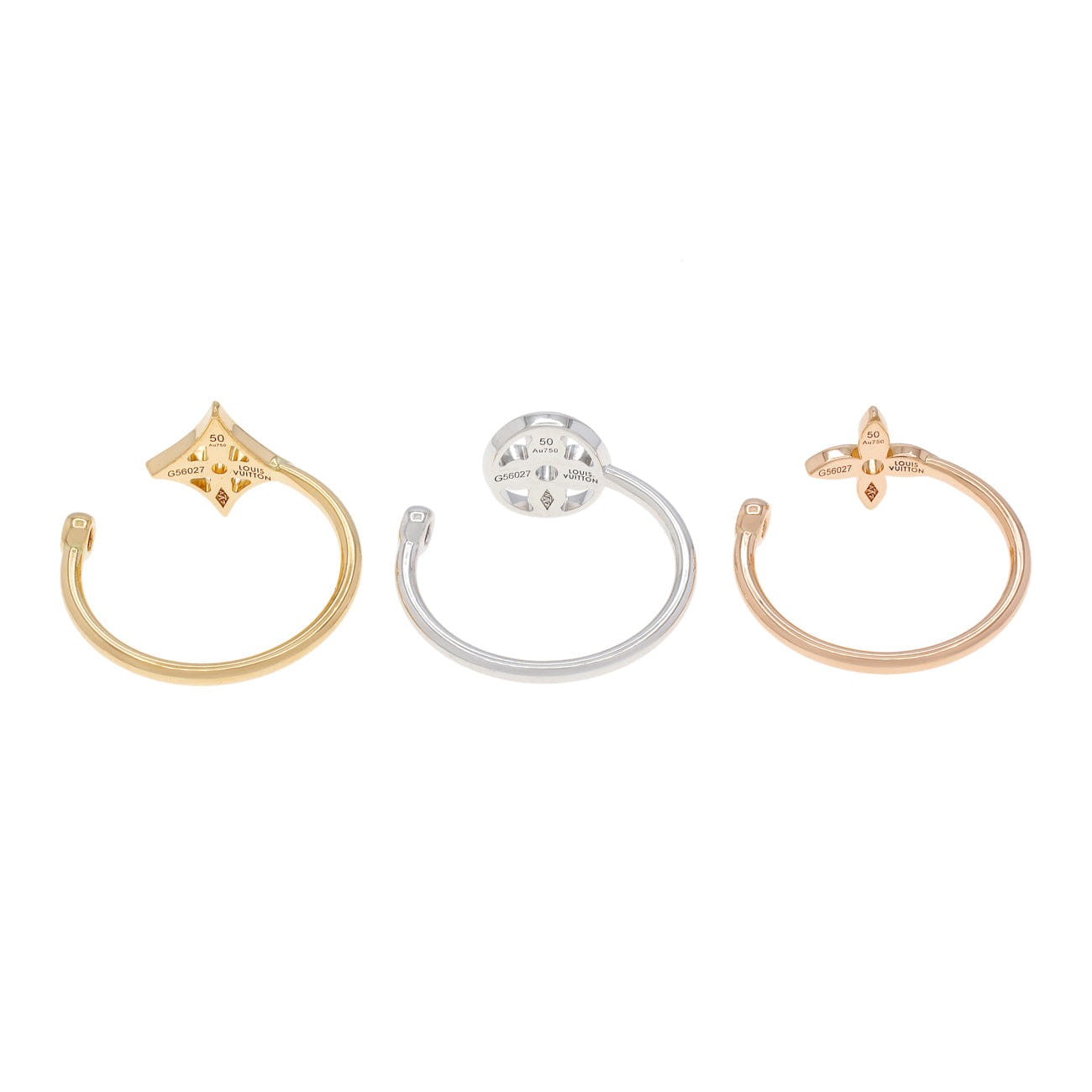 Louis Vuitton 18K Diamond Idylle Blossom Rings