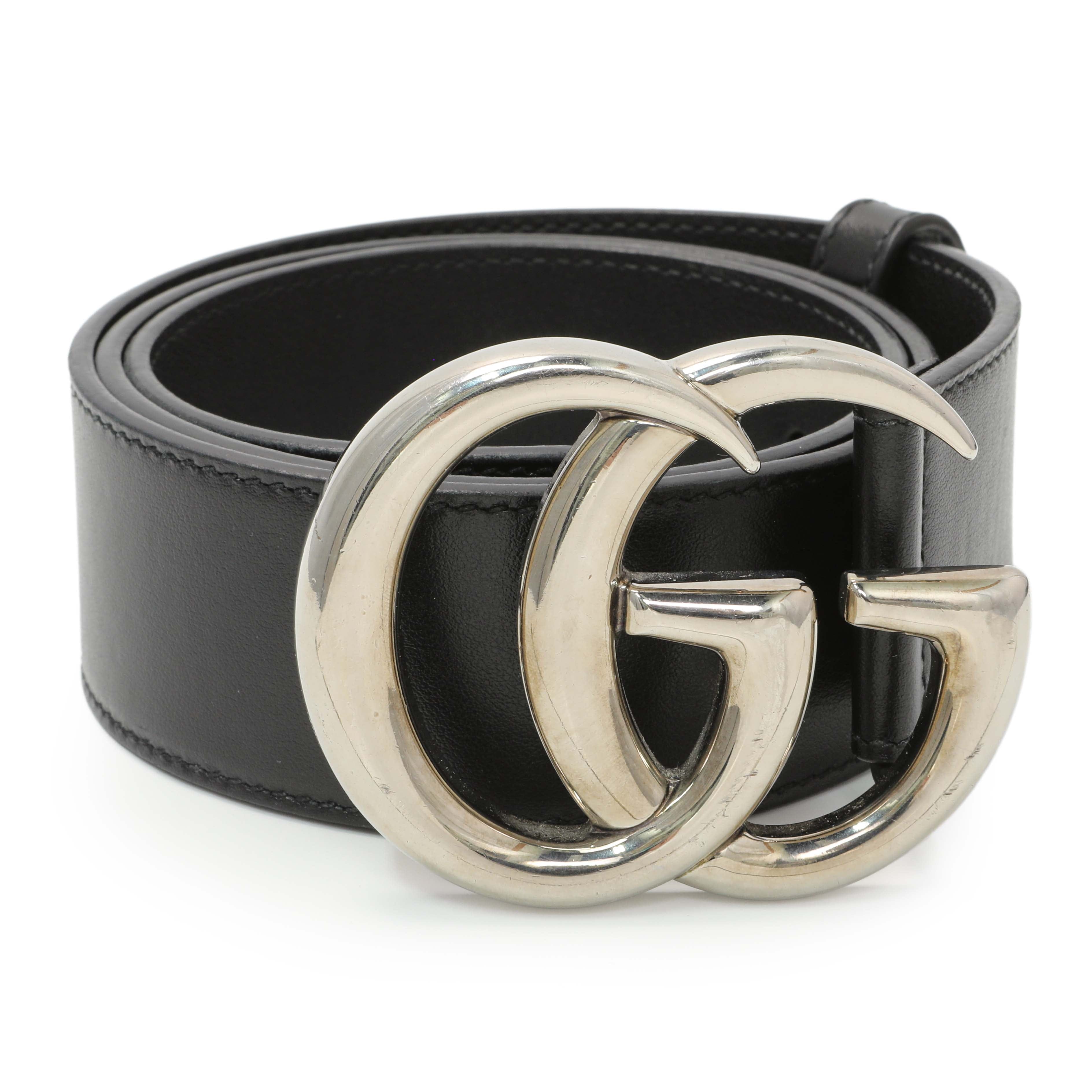 Gucci Calfskin Double G 40mm Belt