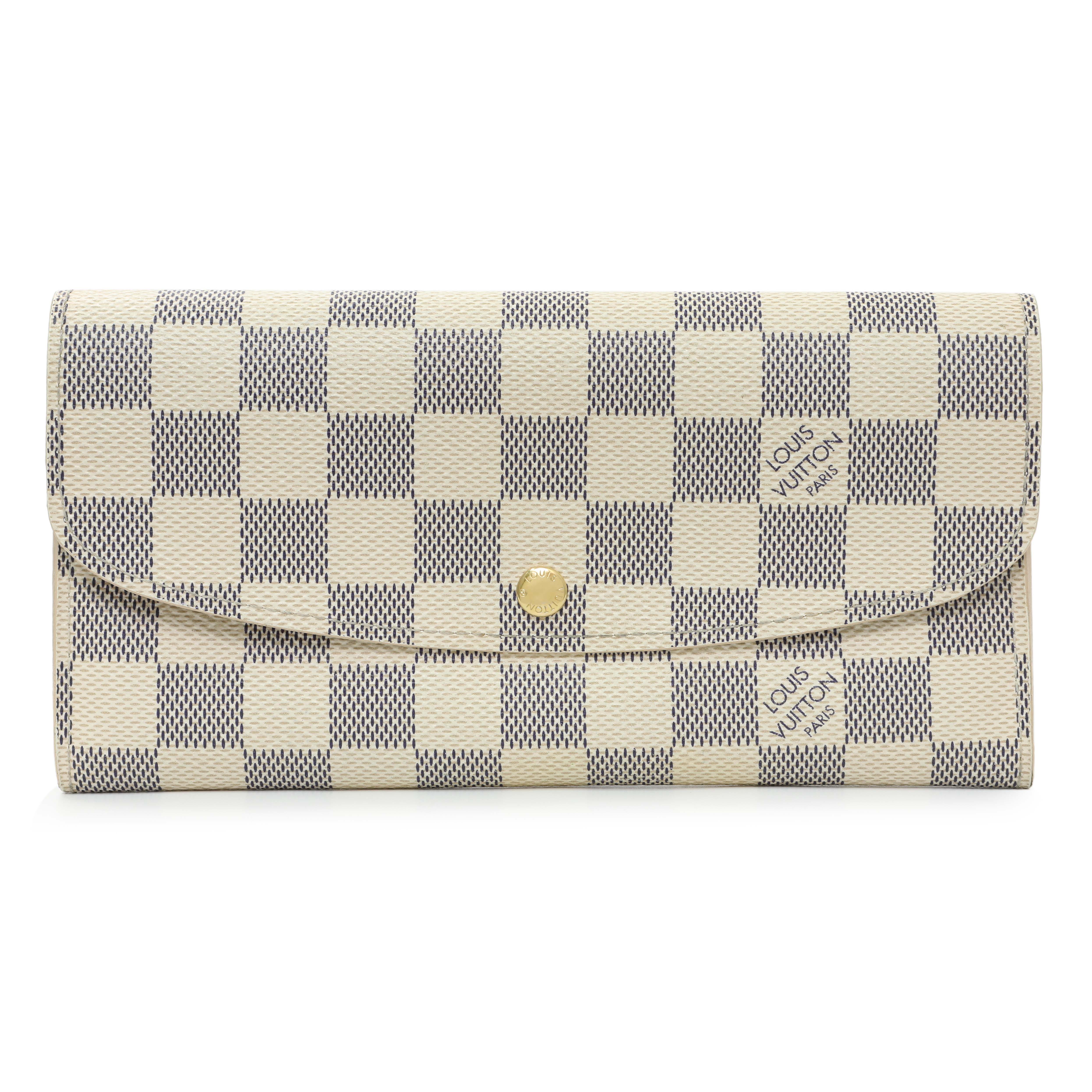 Louis Vuitton Damier Azur Emilie Wallet