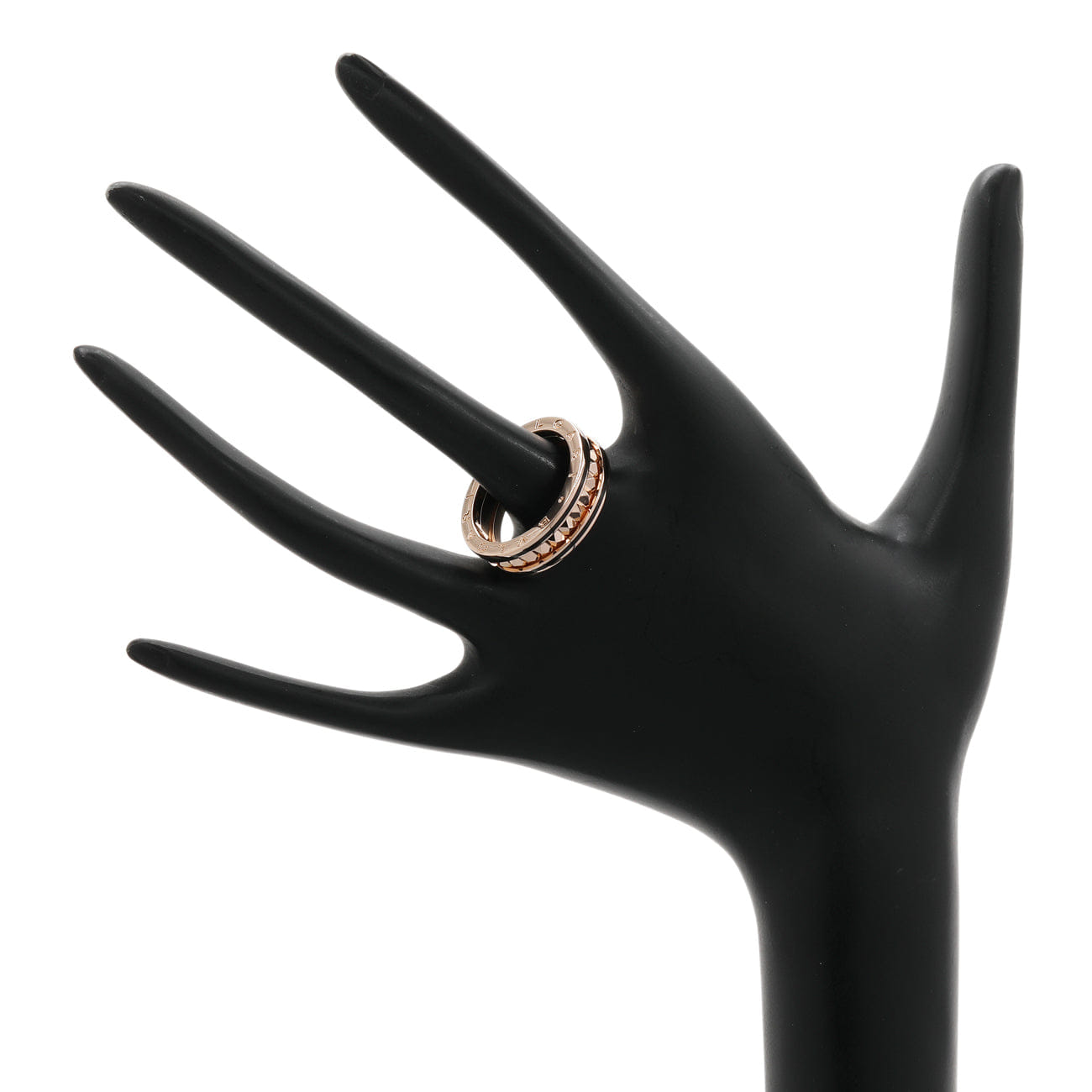 Bulgari 18K Rose Gold B.zero1 Rock One-Band Ring