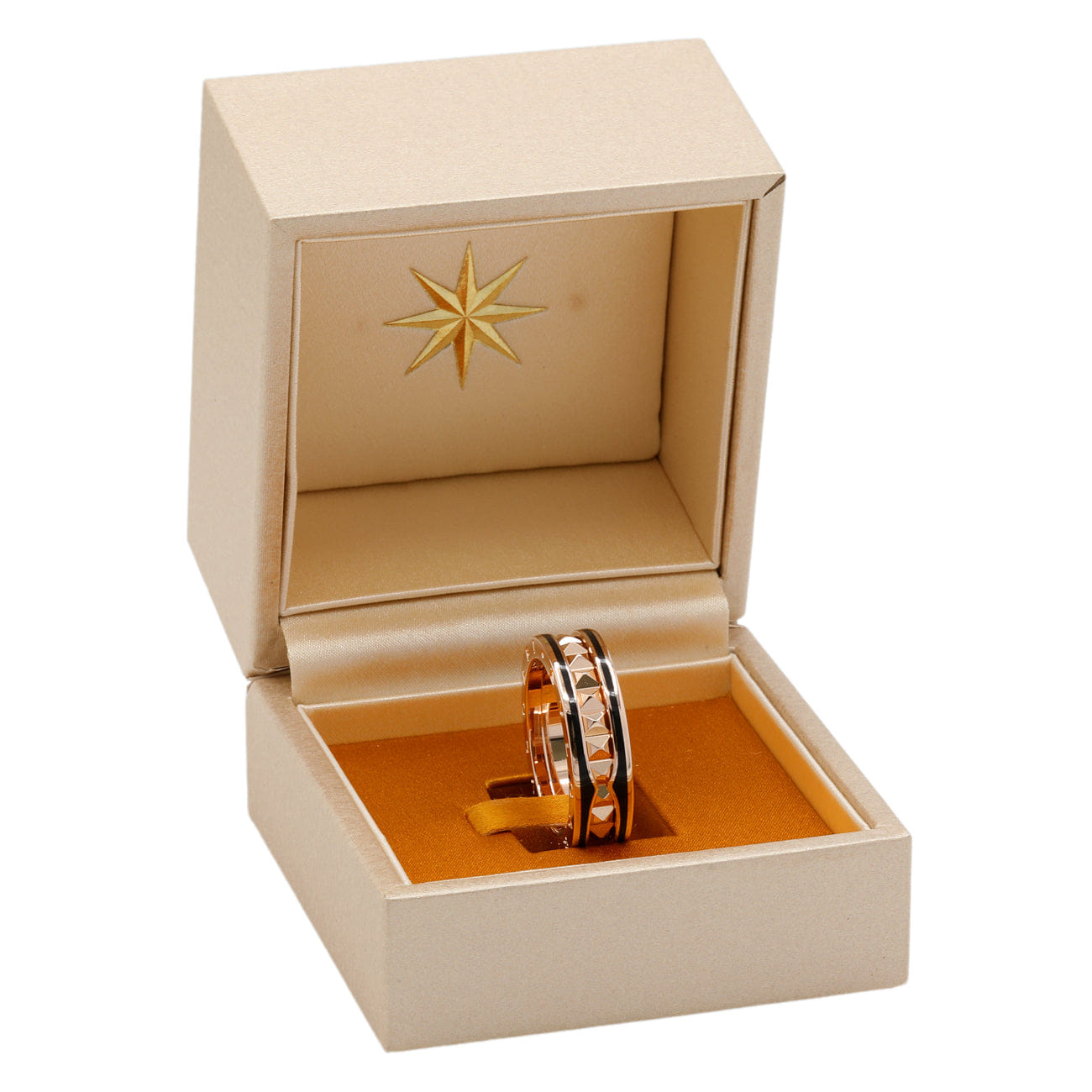 Bulgari 18K Rose Gold B.zero1 Rock One-Band Ring
