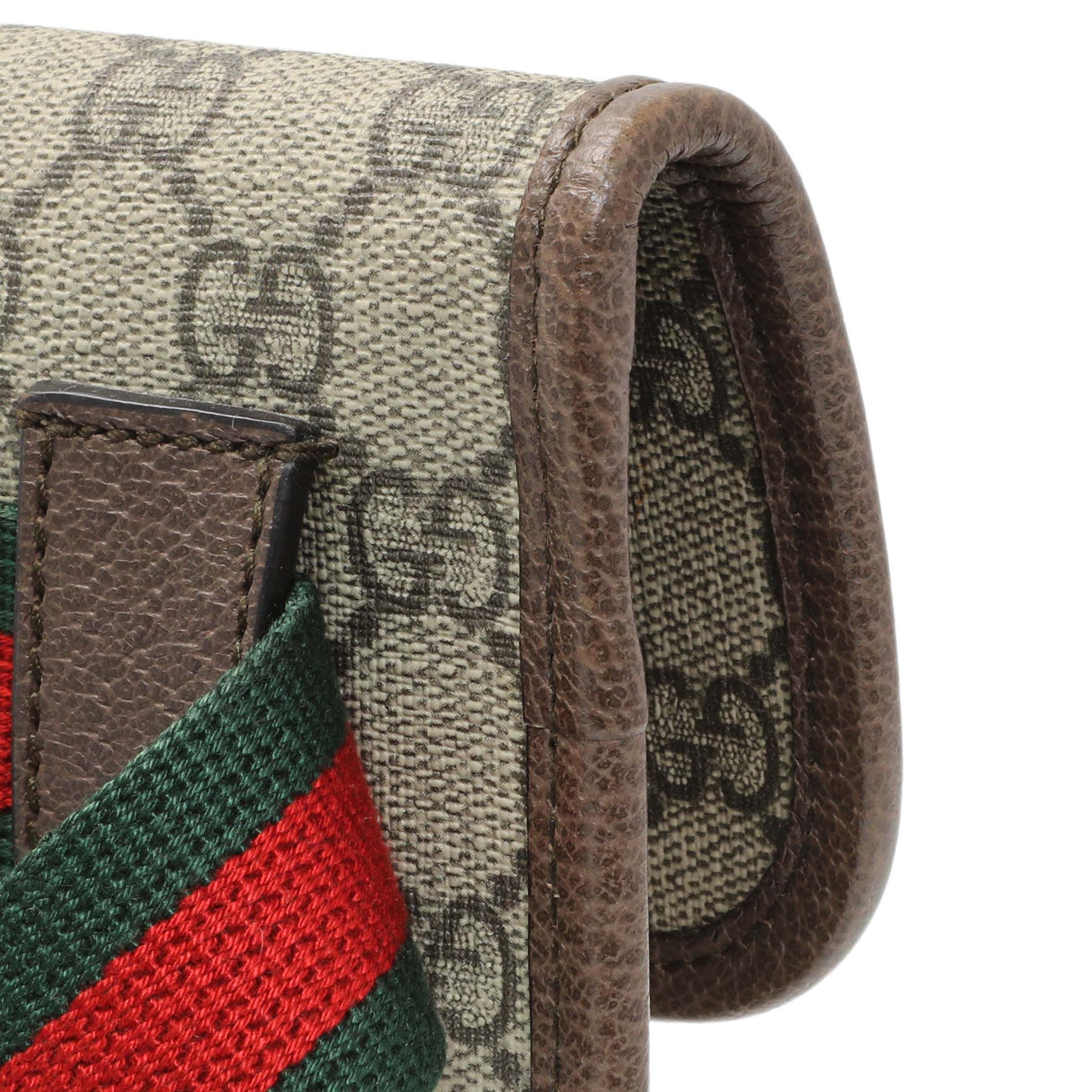 Gucci GG Supreme Monogram Neo Vintage Web Belt Bag