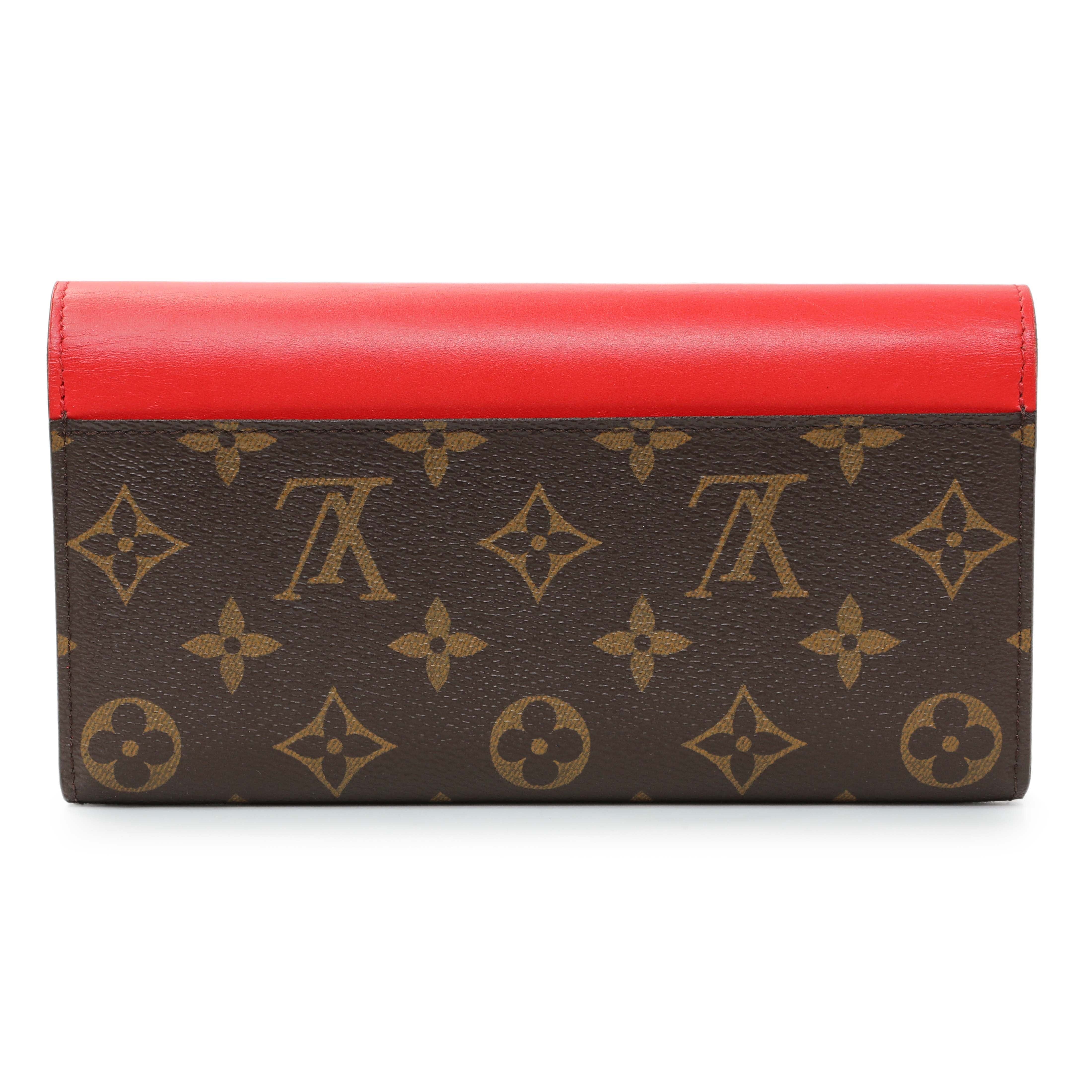 Louis Vuitton Monogram Tribal Mask Sarah Wallet