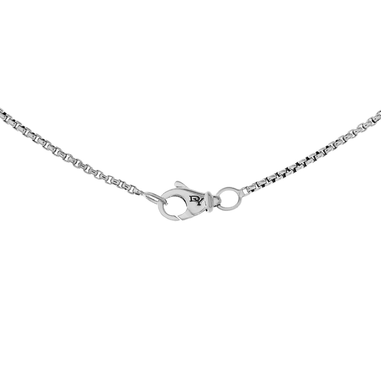 David Yurman Sterling Silver Diamond Petite Albion Pendant Necklace