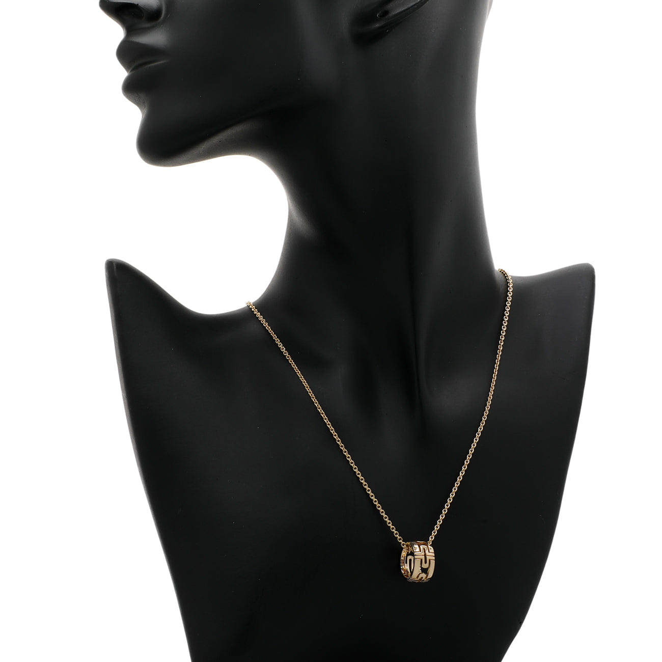 Bulgari 18K Yellow Gold Parentesi Pendant Necklace