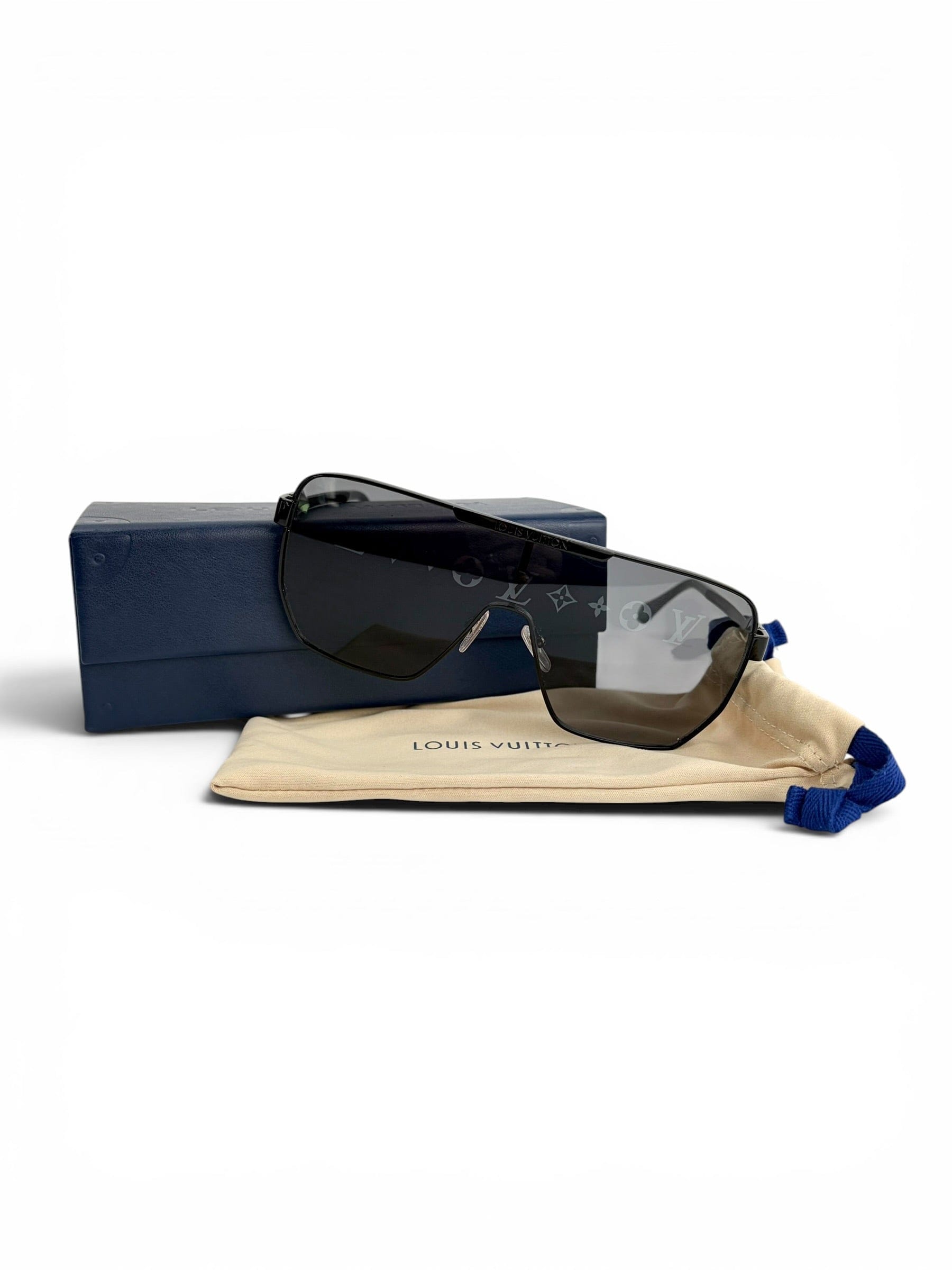 Louis Vuitton LV Sky Mask Sunglasses W/ Case