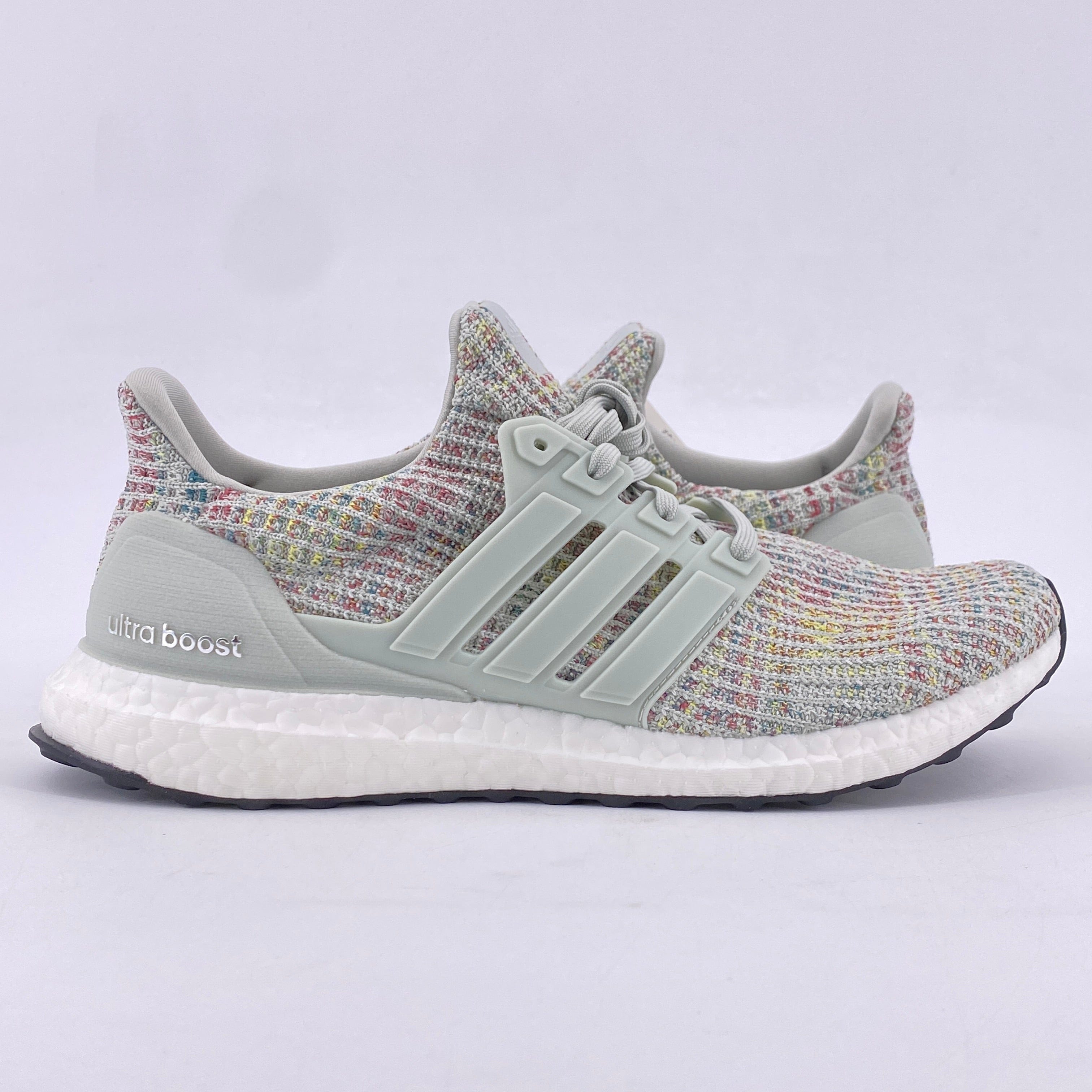 Adidas Ultra Boost 4.0 "Grey Multi-Color" 2018 New Size 8