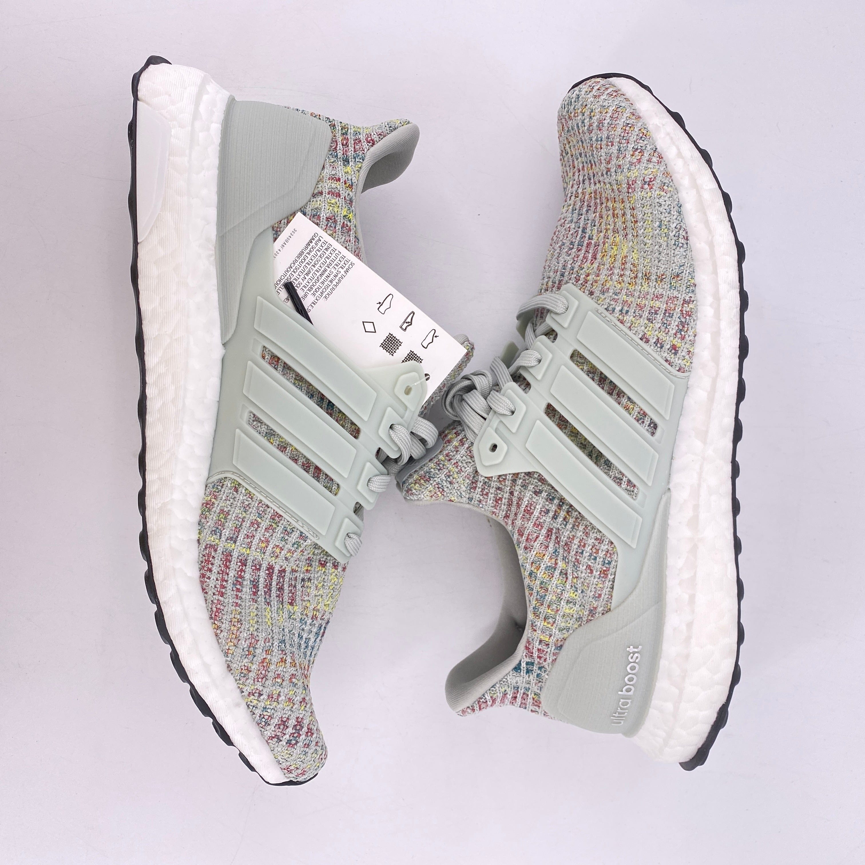 Adidas Ultra Boost 4.0 "Grey Multi-Color" 2018 New Size 8