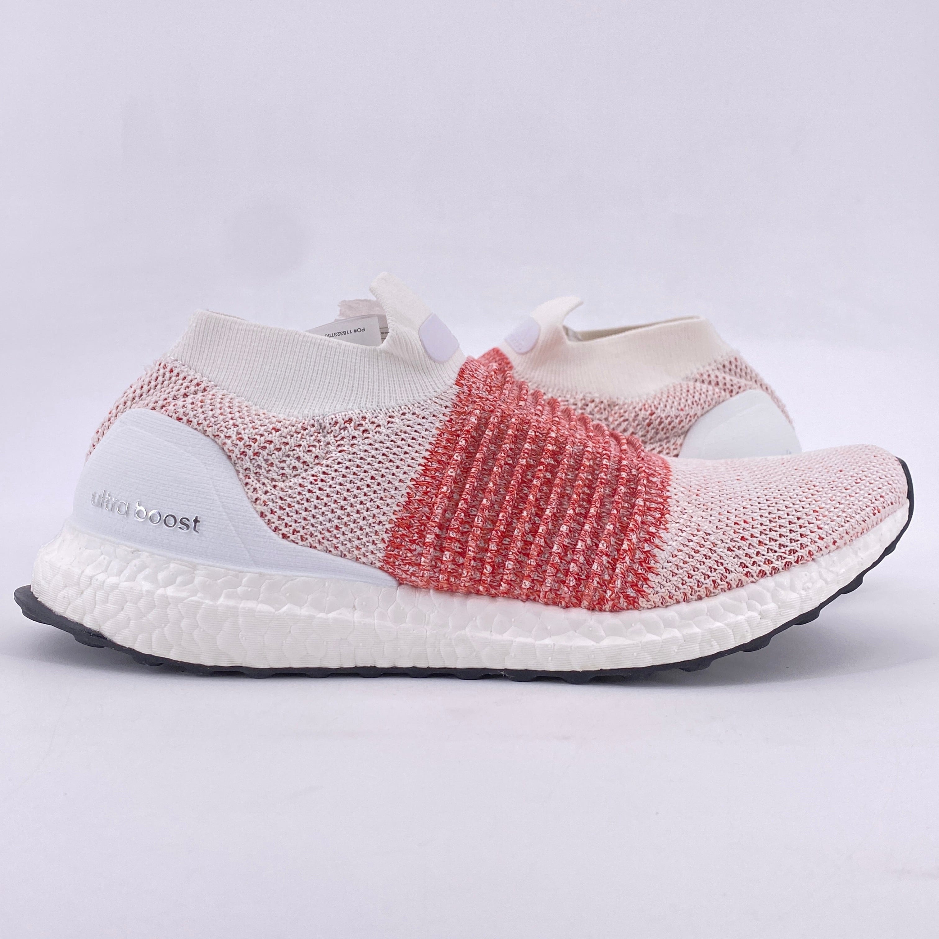 Adidas Ultra Boost Laceless "White" 2017 New Size 8