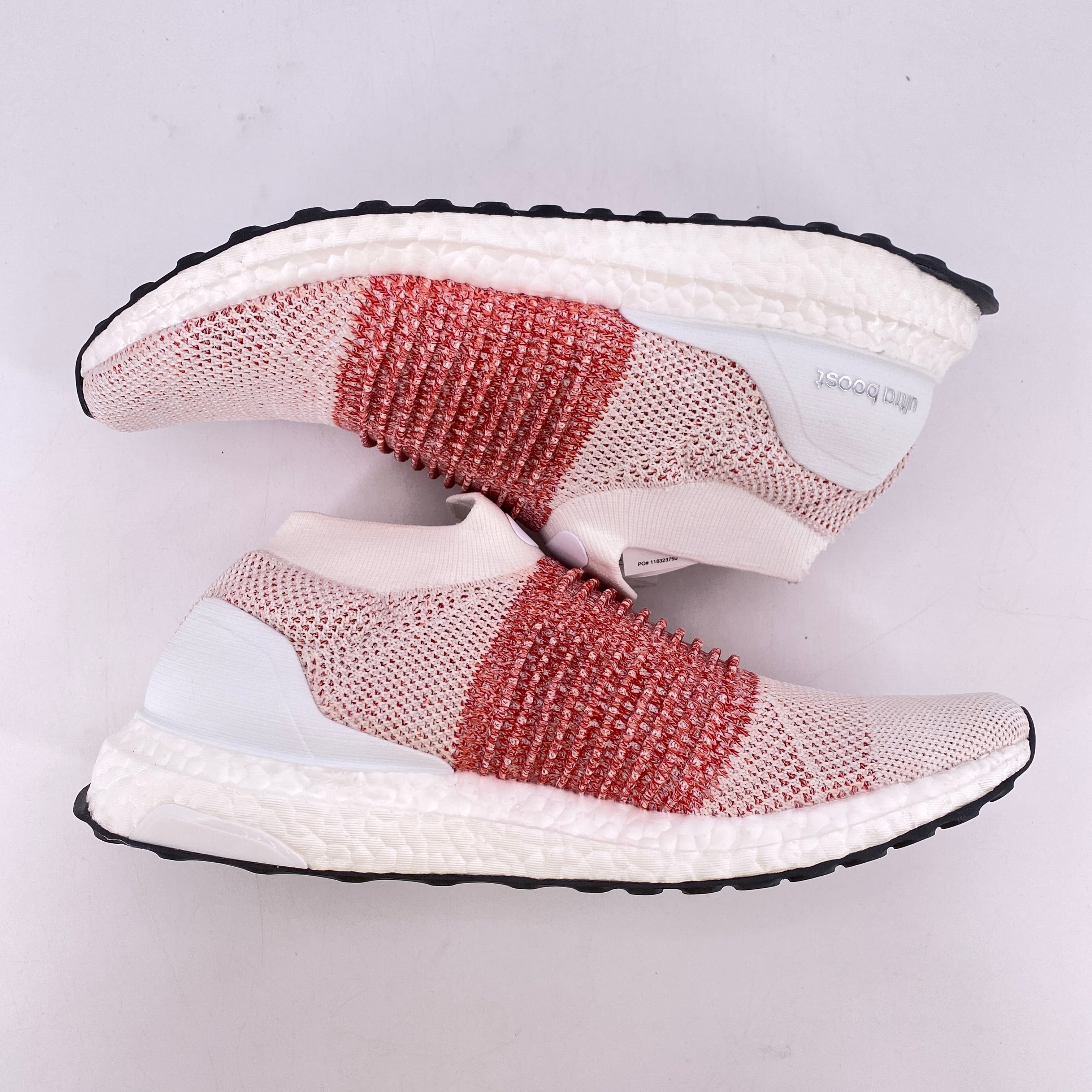 Adidas Ultra Boost Laceless "White" 2017 New Size 8