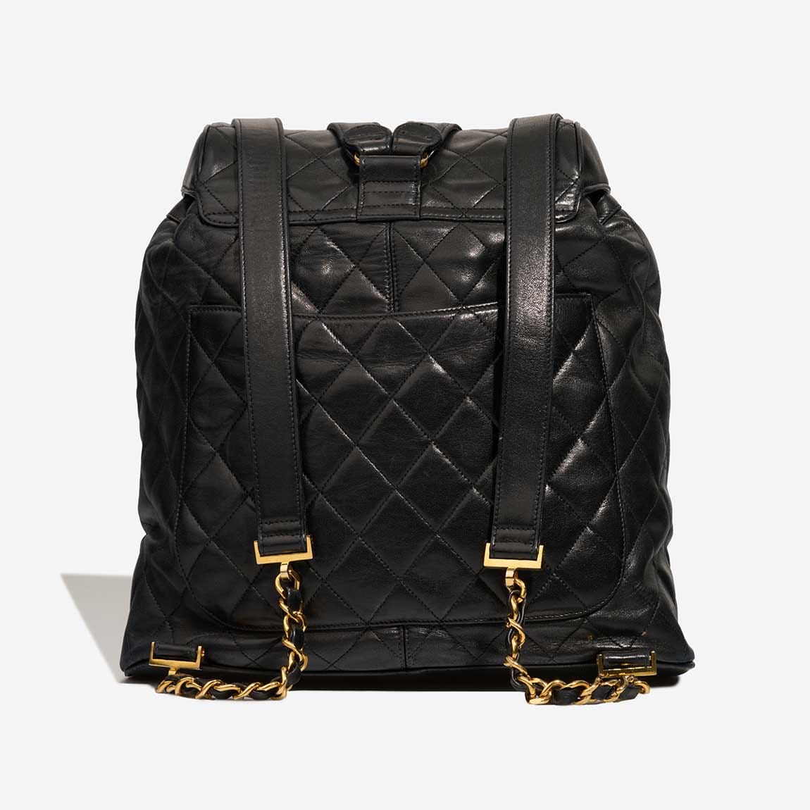 Chanel Backpack Lamb Black