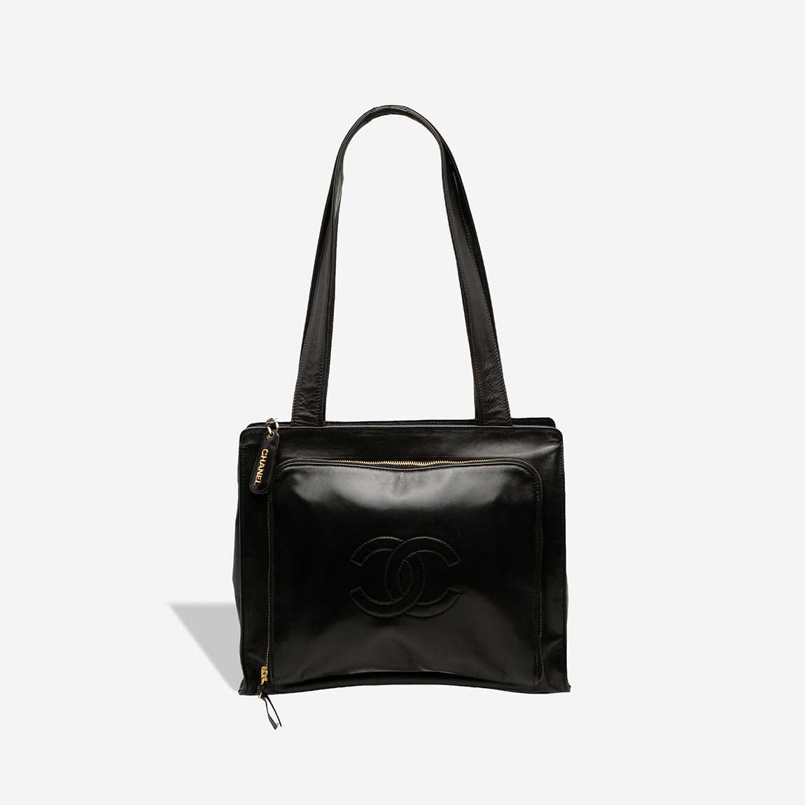 Chanel Shoulder Bag Lamb Black