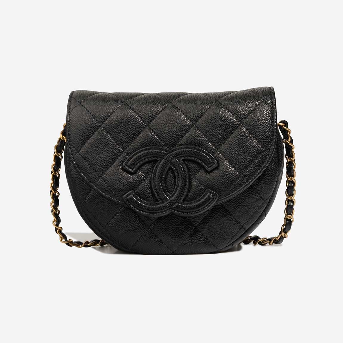 Chanel Crossbody Bag Caviar Black