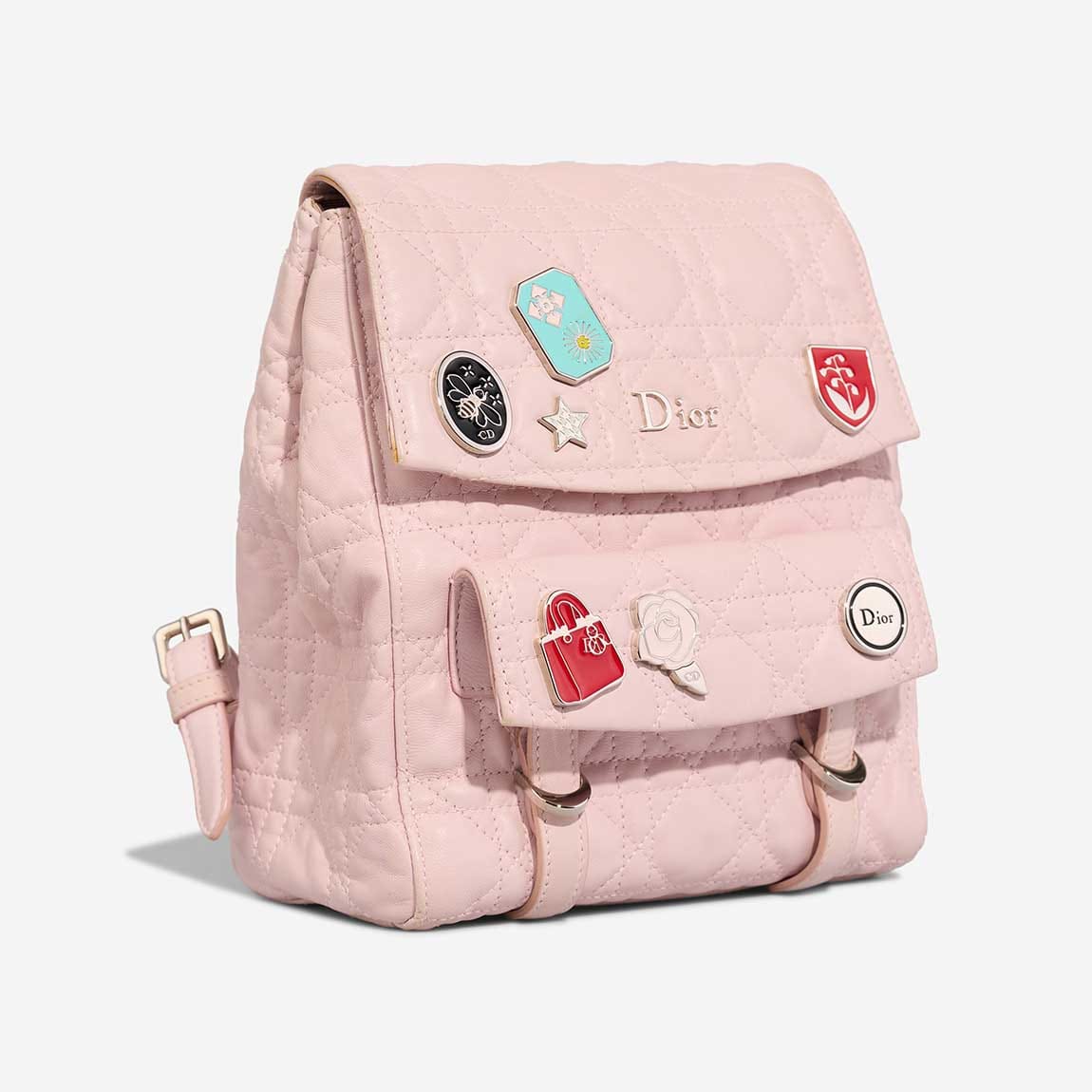 Dior Backpack Small Lamb Pink