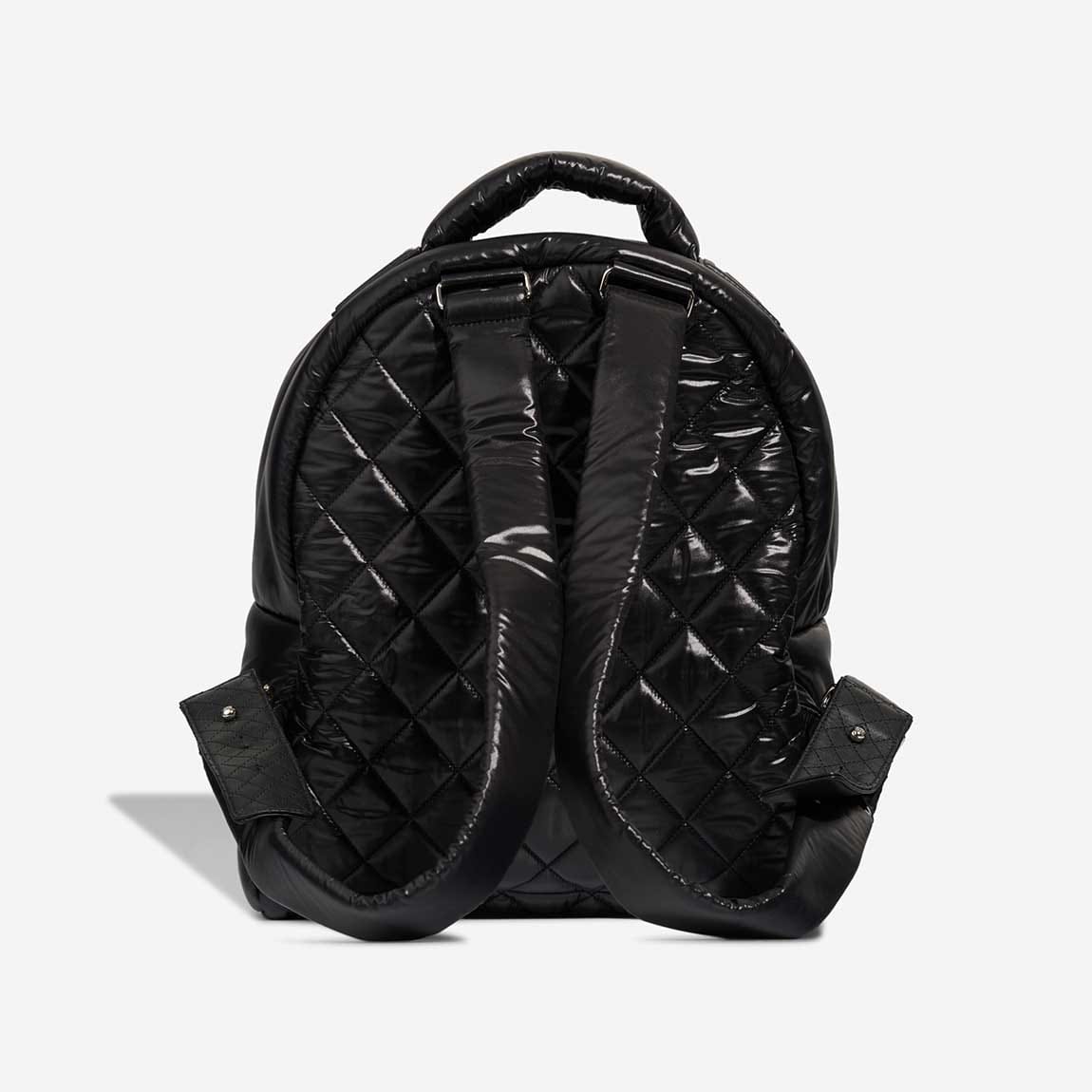Chanel Cocoon Backpack Calf / Nylon Black