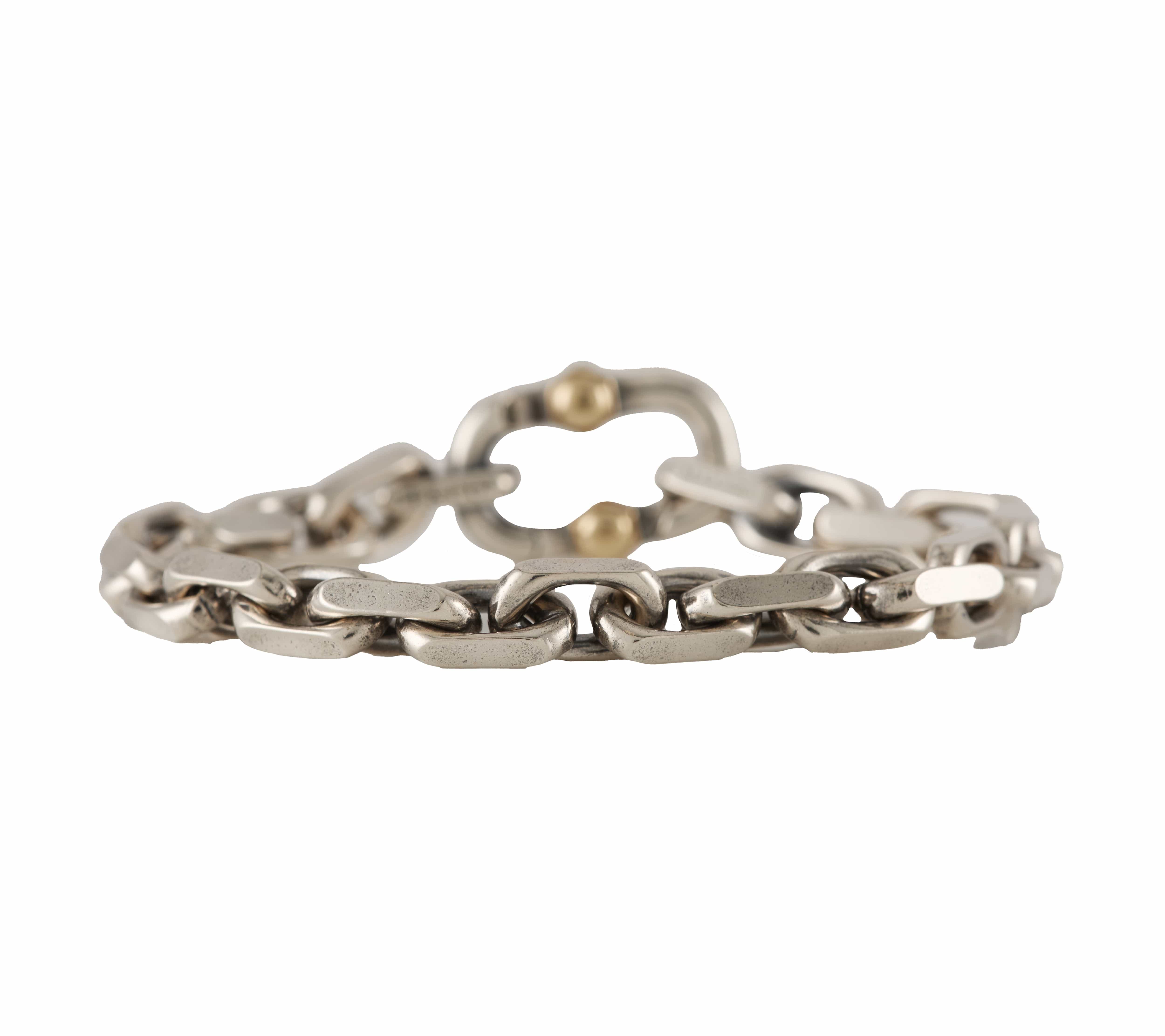 Tiffany & Co. Makers Chain Link Bracelet in Sterling