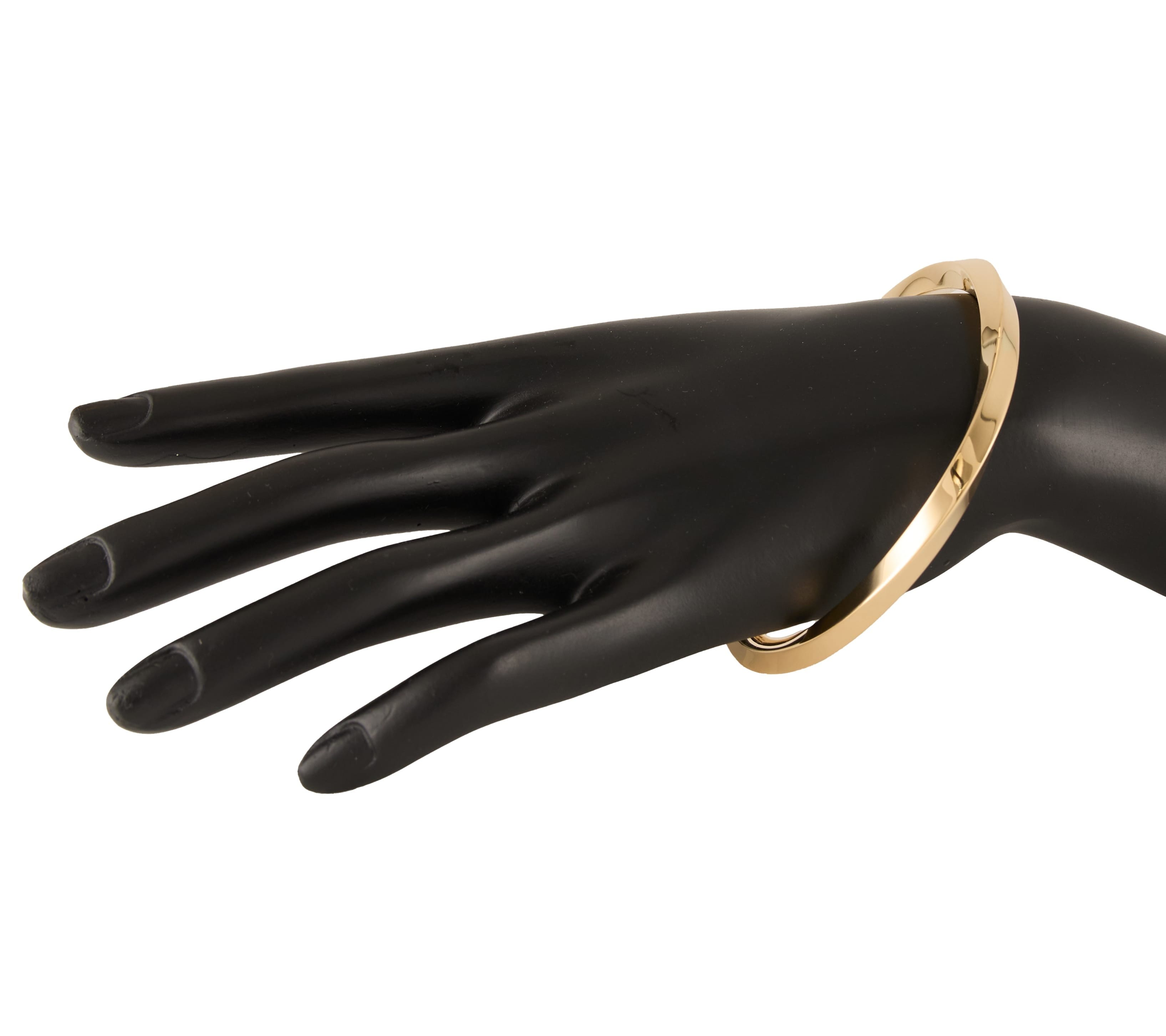 Tiffany & Co. Large Twisted Bangle Bracelet in 18K