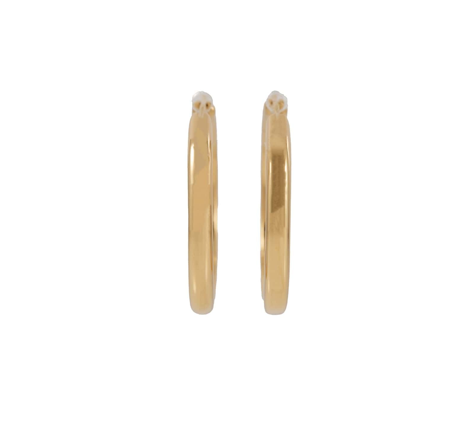 Tiffany & Co. Square Cushion Hoop Earrings in 18K