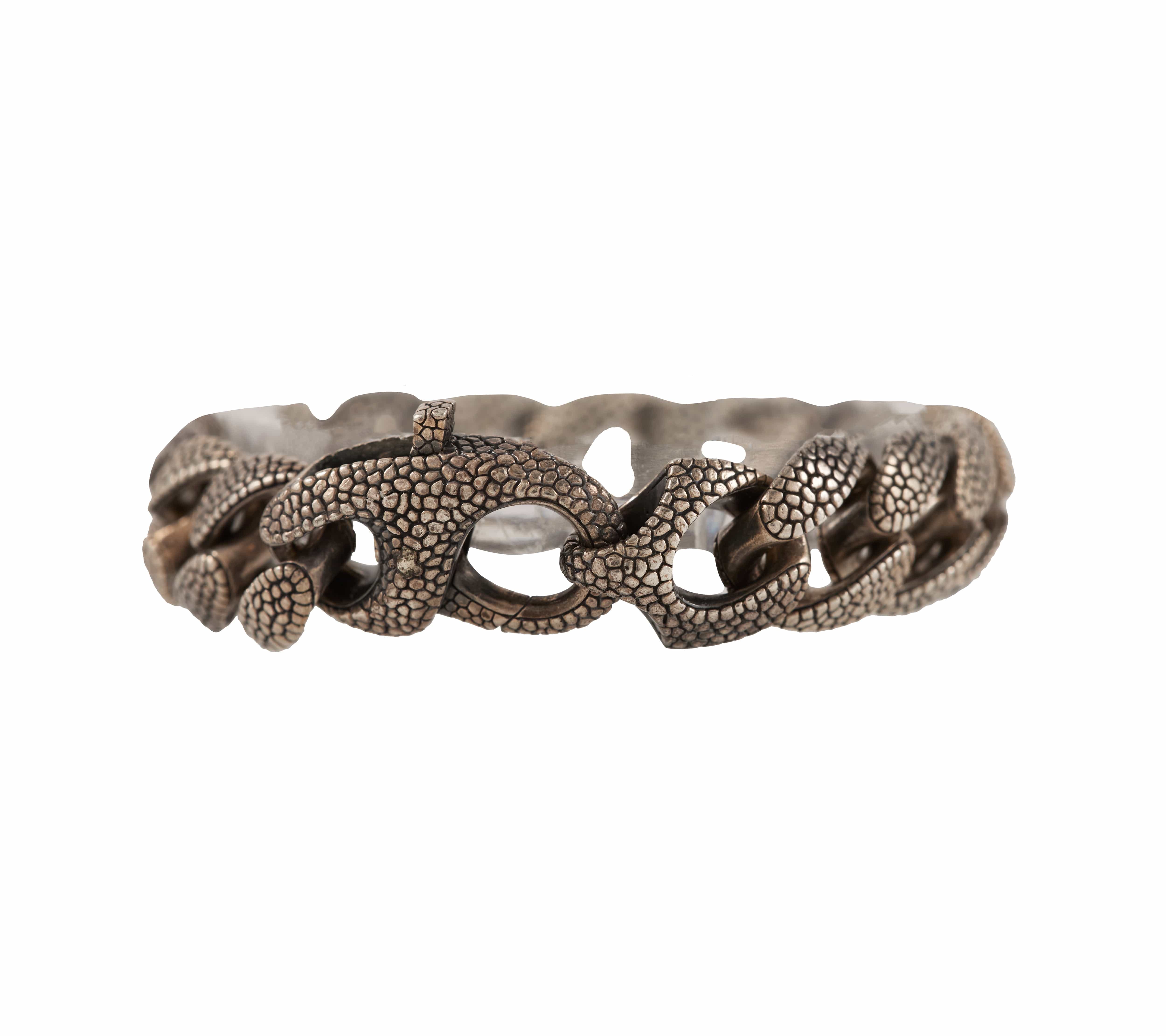 Stephen Webster Rayskin Curb Link Bracelet in Sterling