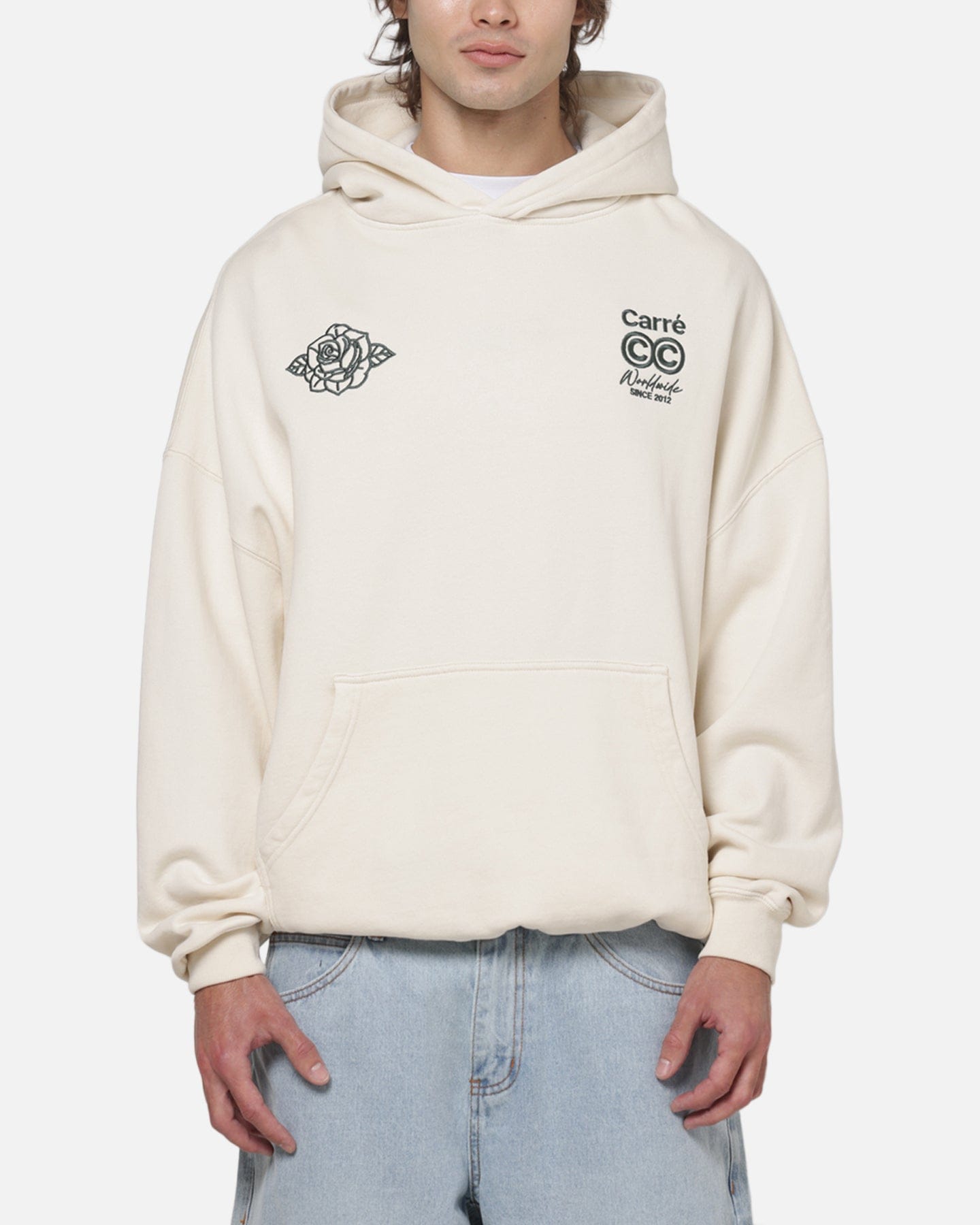 Carre CC 2.0 Hoodie Ecru