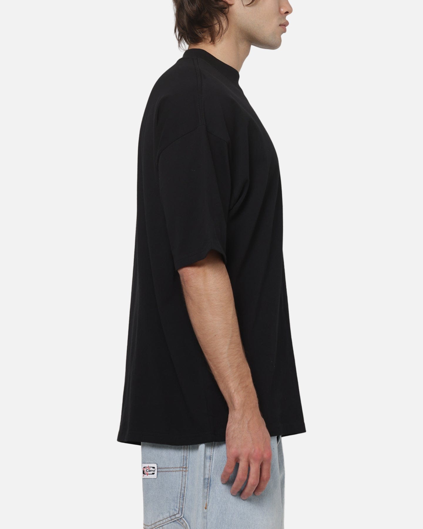 Carre Orbit T-Shirt Solid Black