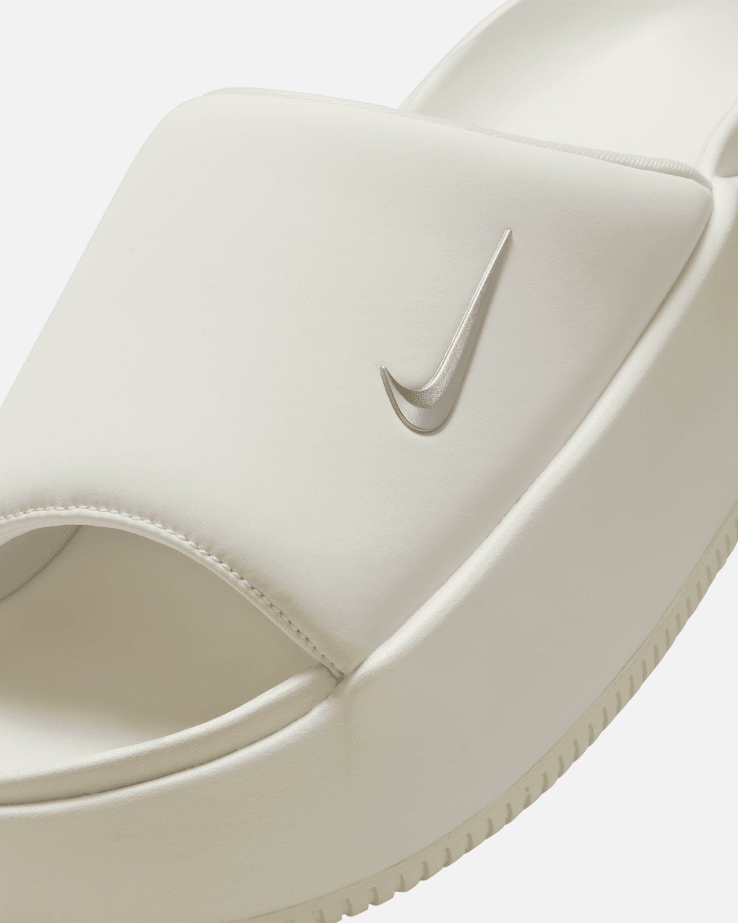 Nike Women's Calm Elevation Slides Sail