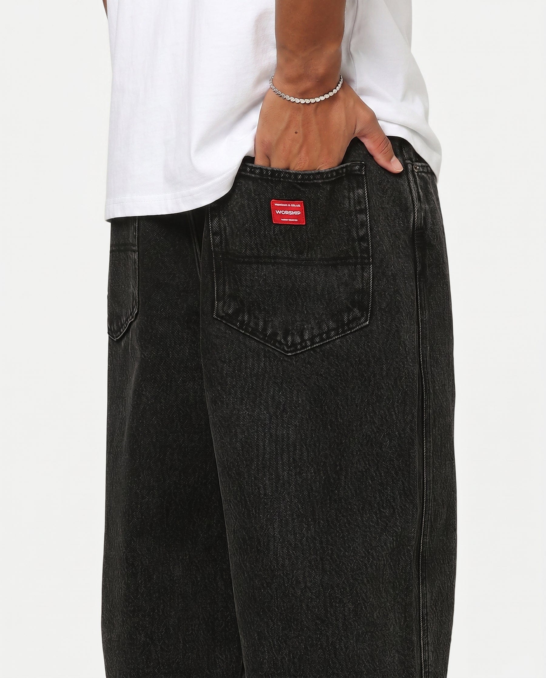 Worship Supplies Big Dawg Jeans Black Rinse