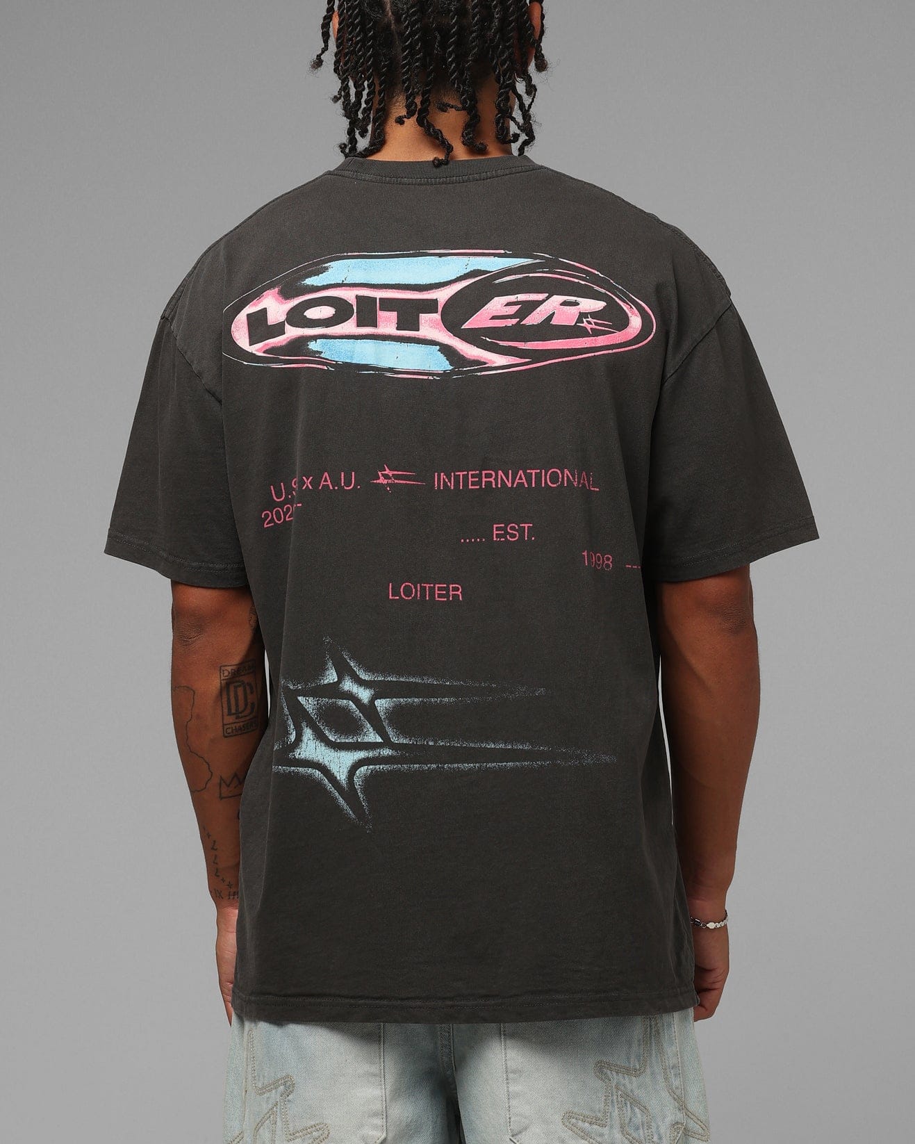 Loiter Speedform T-Shirt Vintage Black