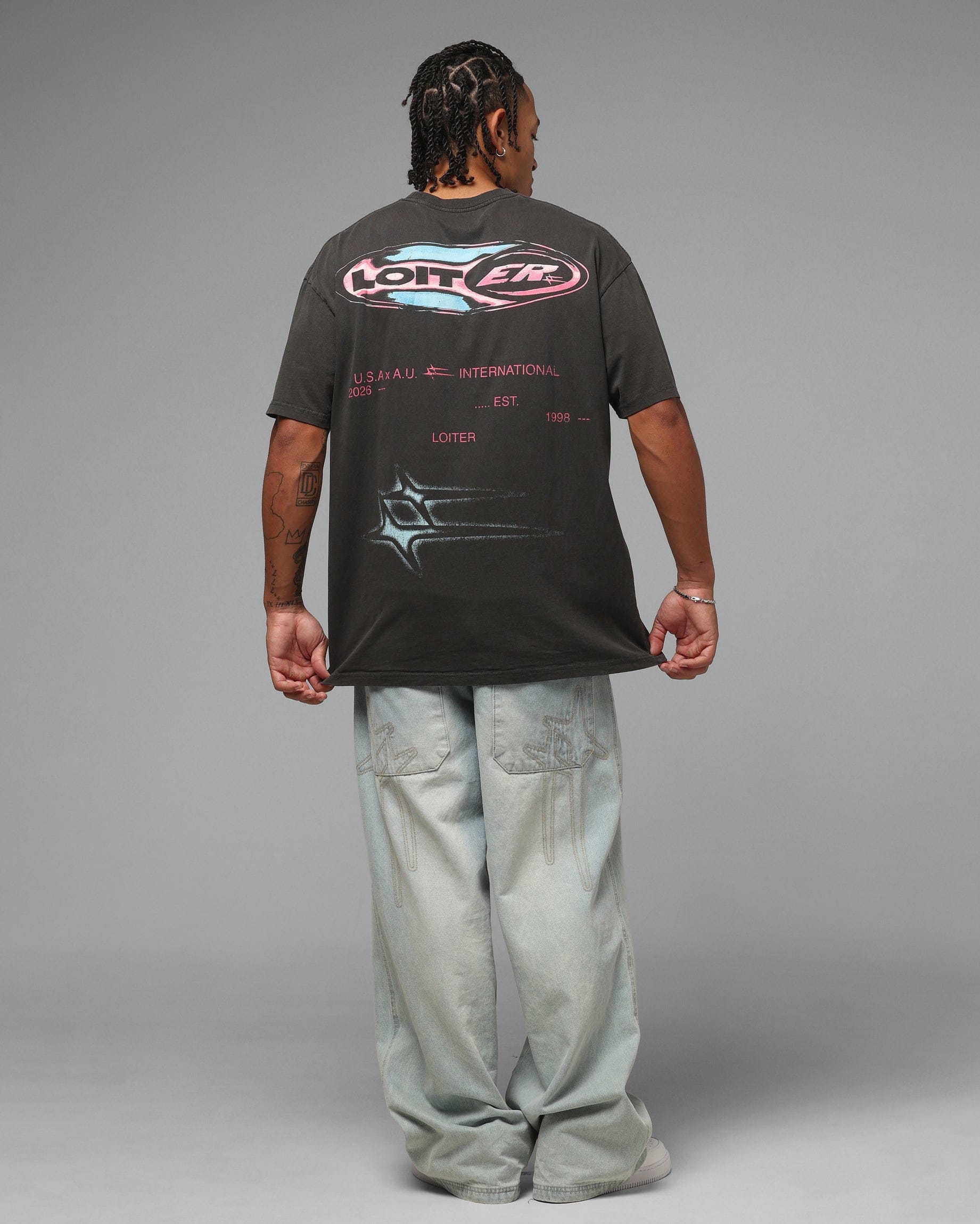 Loiter Speedform T-Shirt Vintage Black