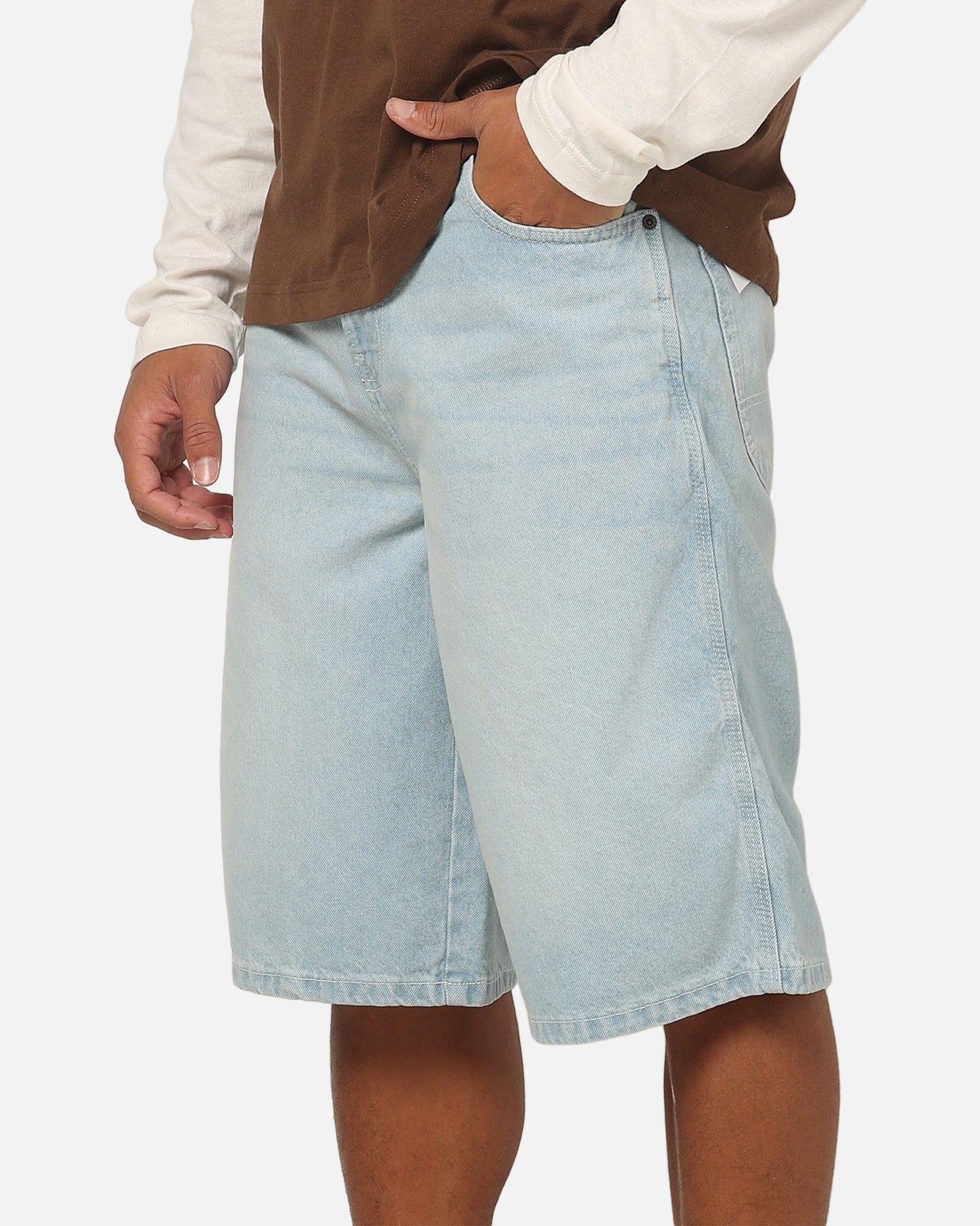Dickies Denim 13" Loose Jean Shorts Fog Blue