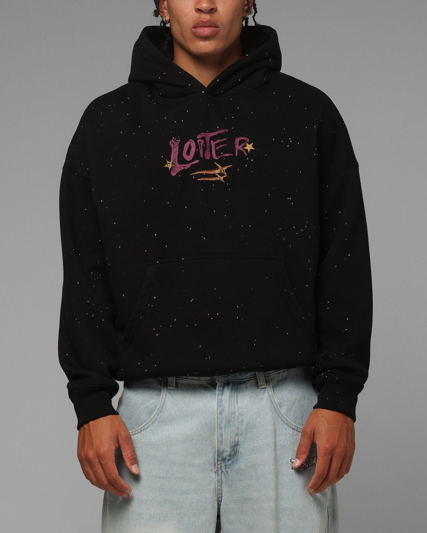 Loiter Melancholy Hoodie Black