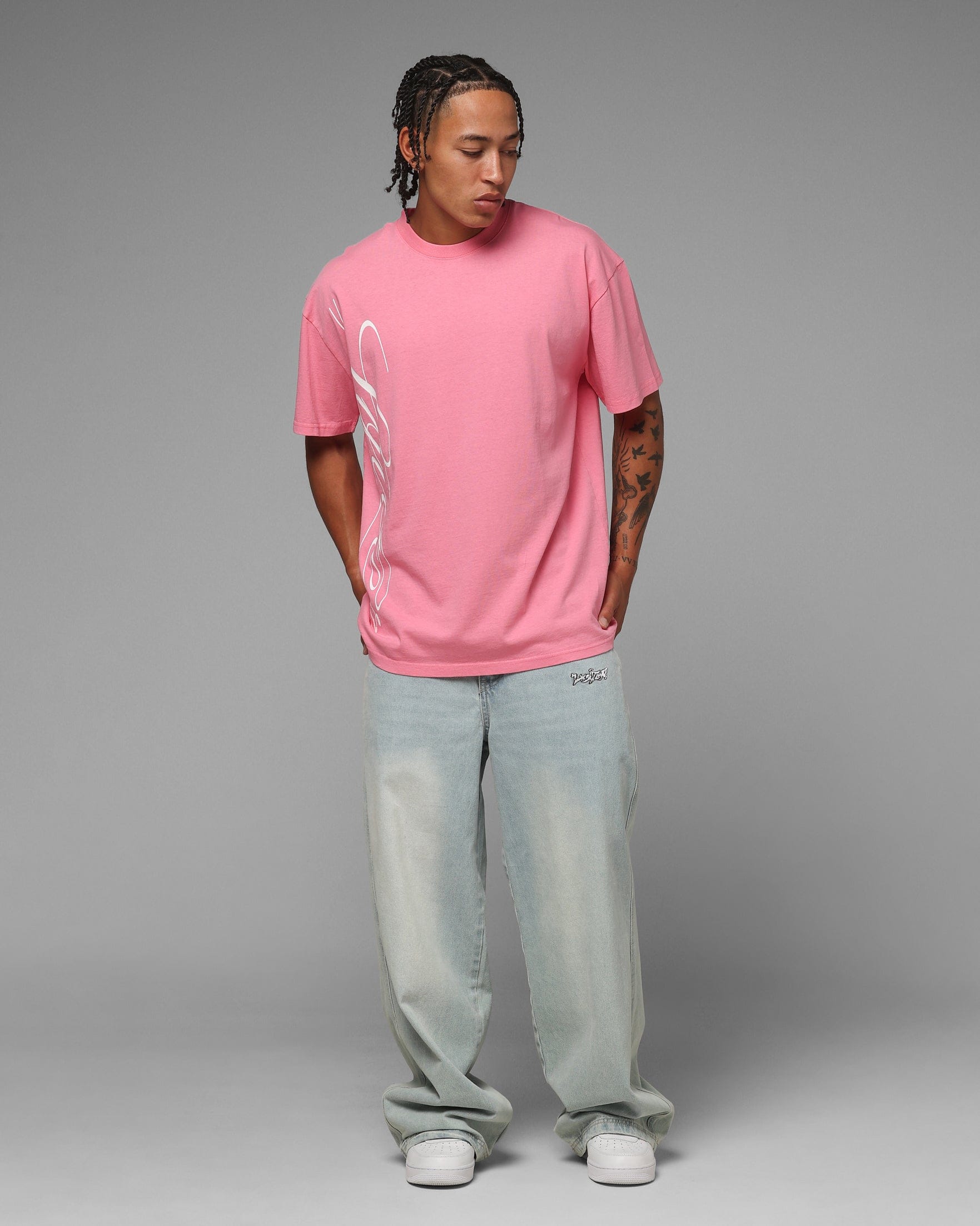 Loiter Eastern Bloc T-Shirt Pink