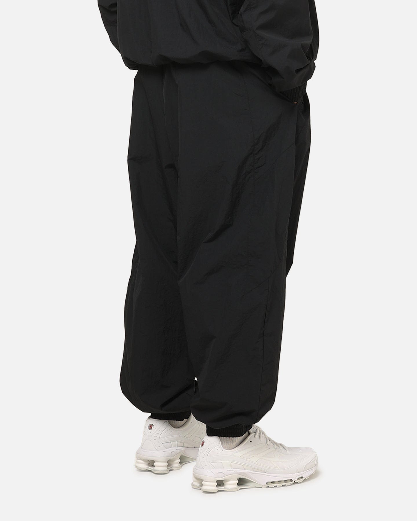 Nike Club Woven Oversized Track Pants Black