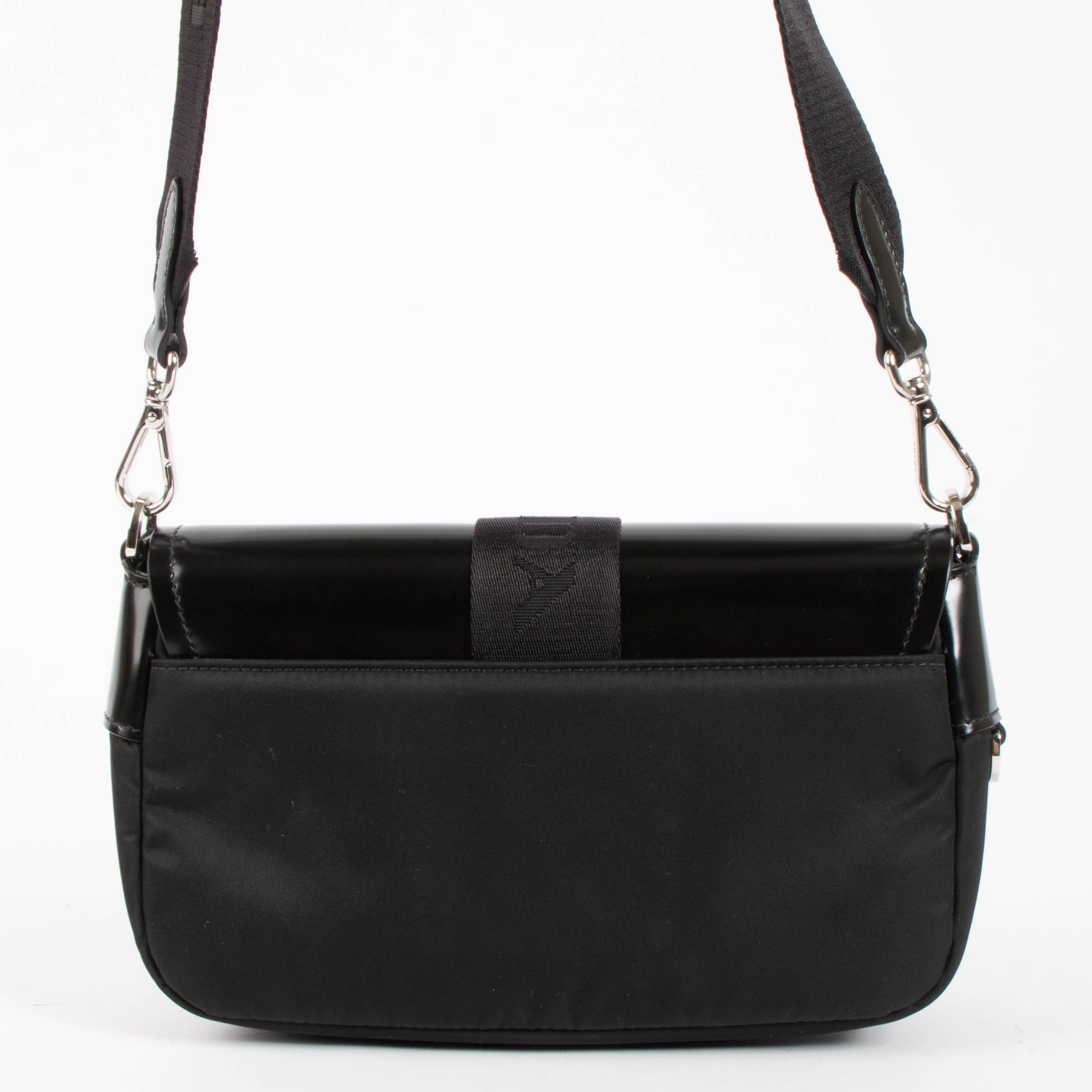 Prada Black Pocket Crossbody bag