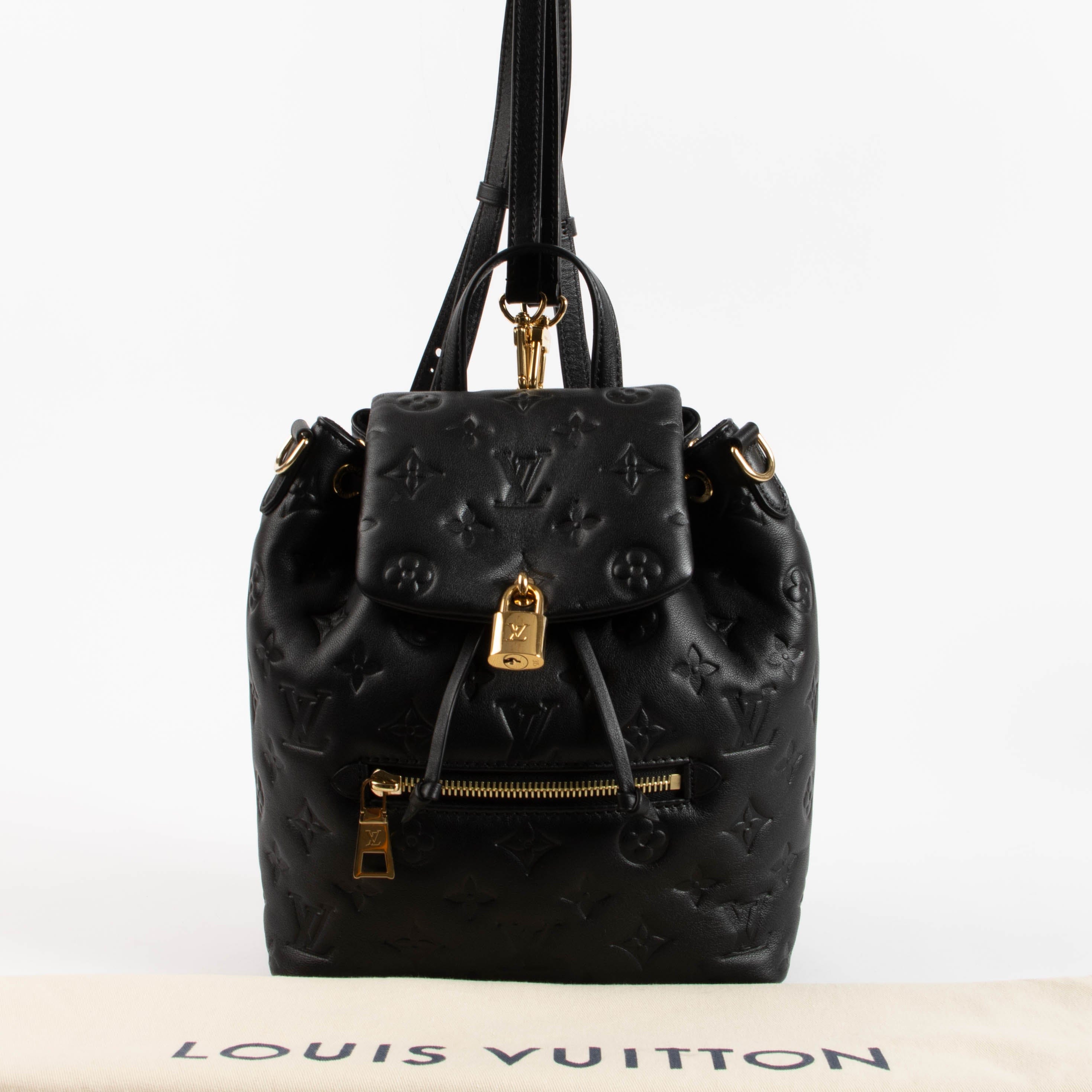 Louis Vuitton Black Coussin Backpack