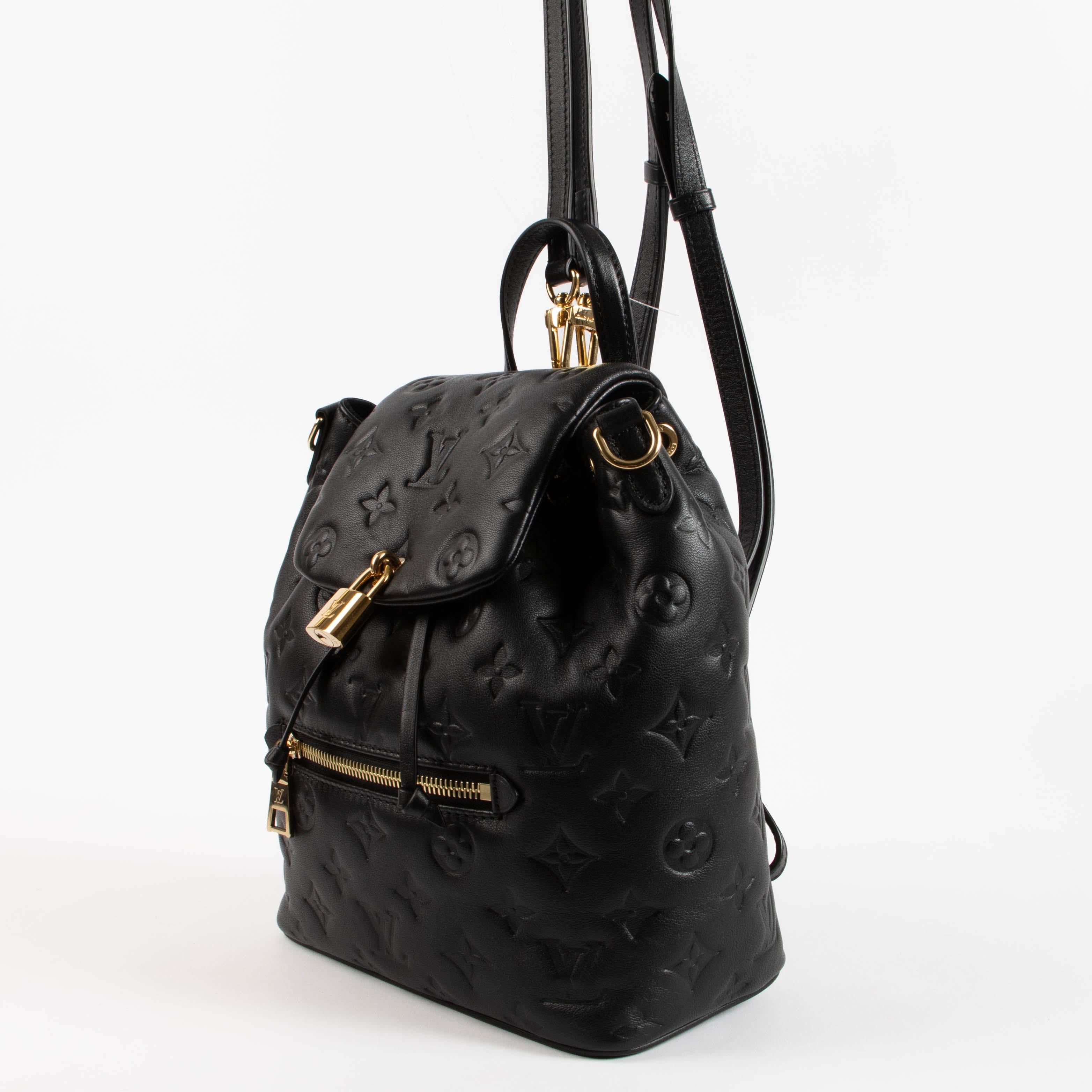 Louis Vuitton Black Coussin Backpack
