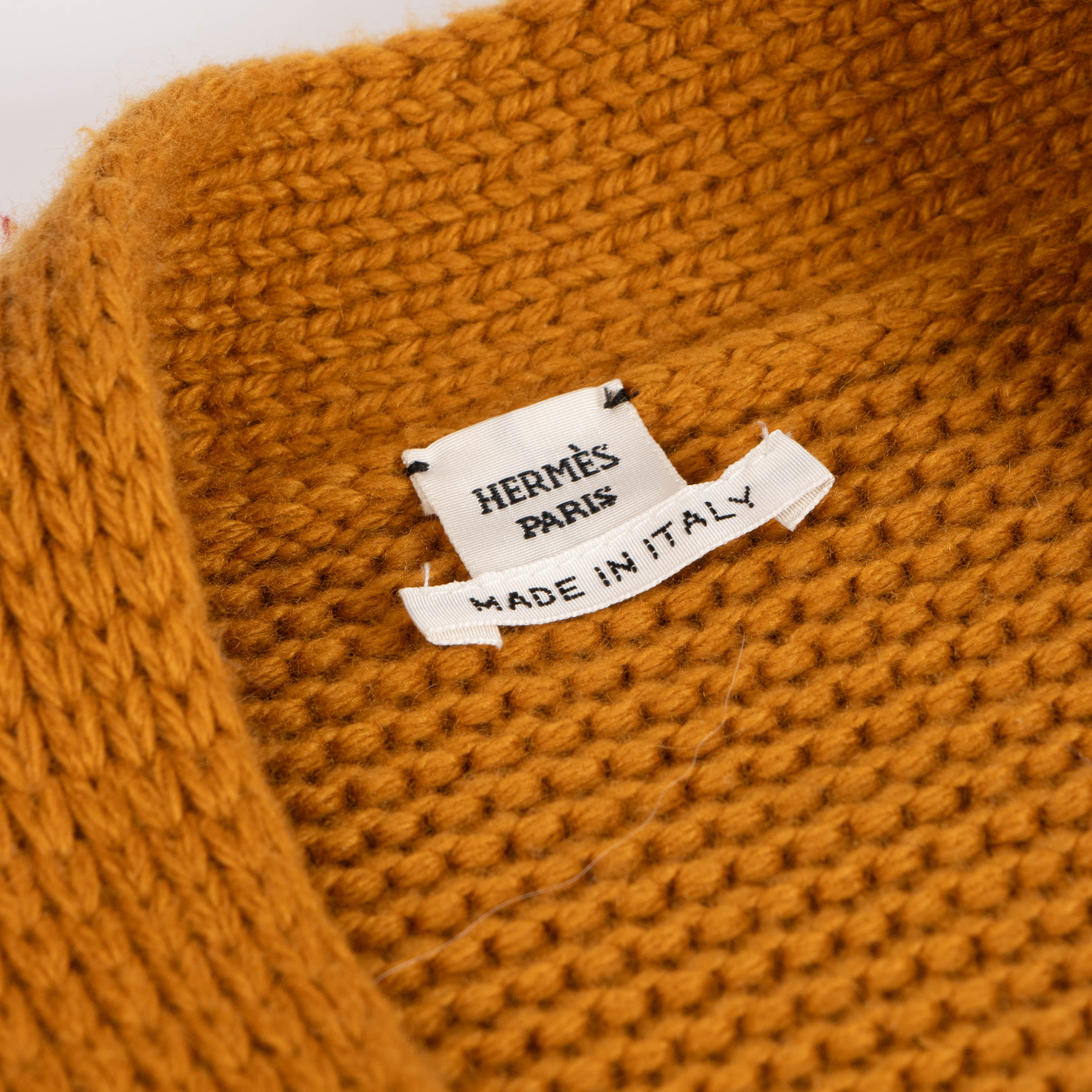 Hermes Cashmere Knitted Cardigan - Size FR38