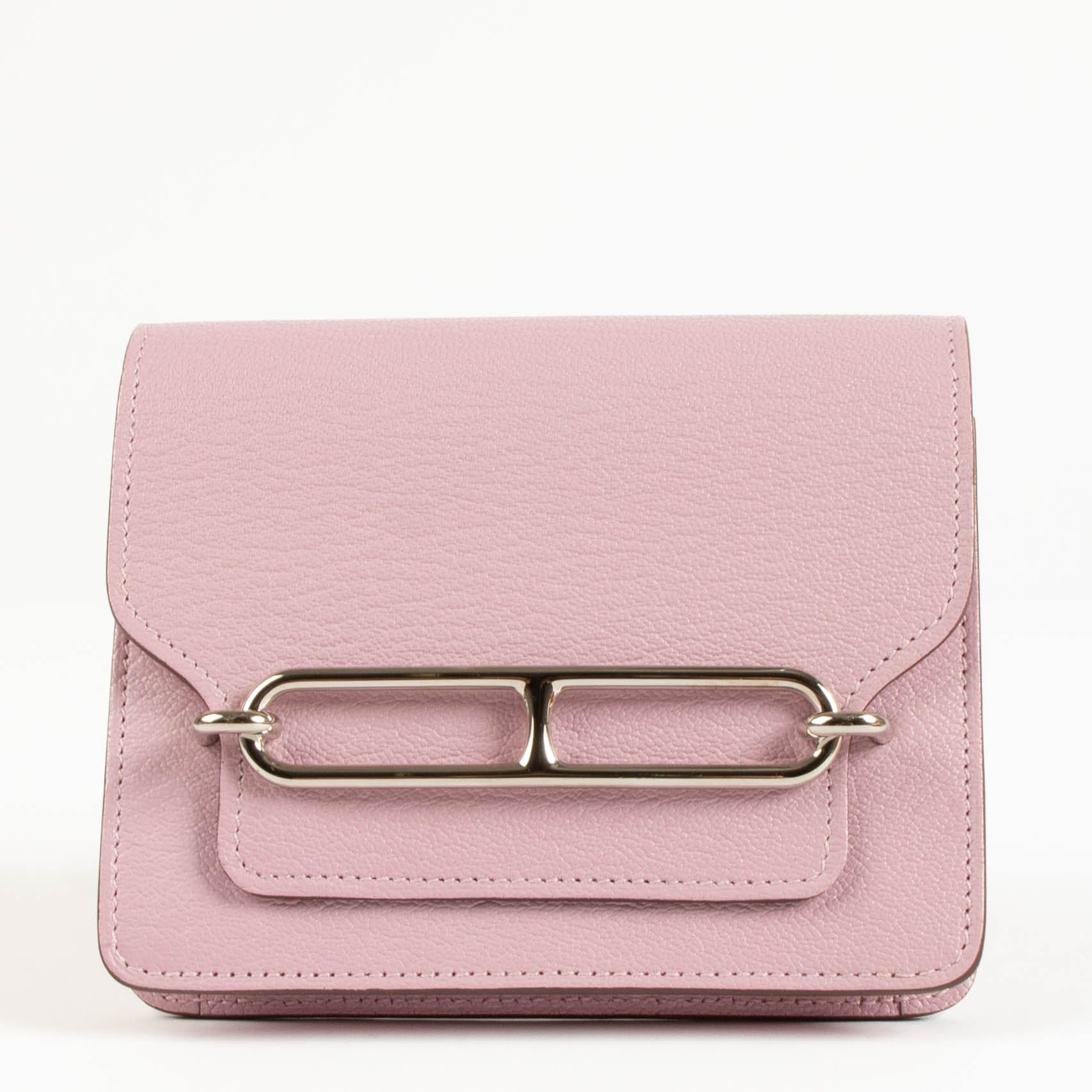 Hermès Roulis Slim Wallet Mauve Sylvestre Chevre Mysore PHW