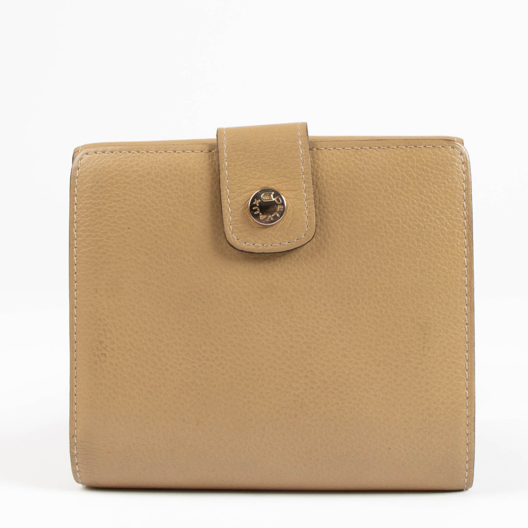 Delvaux Beige Denise Wallet