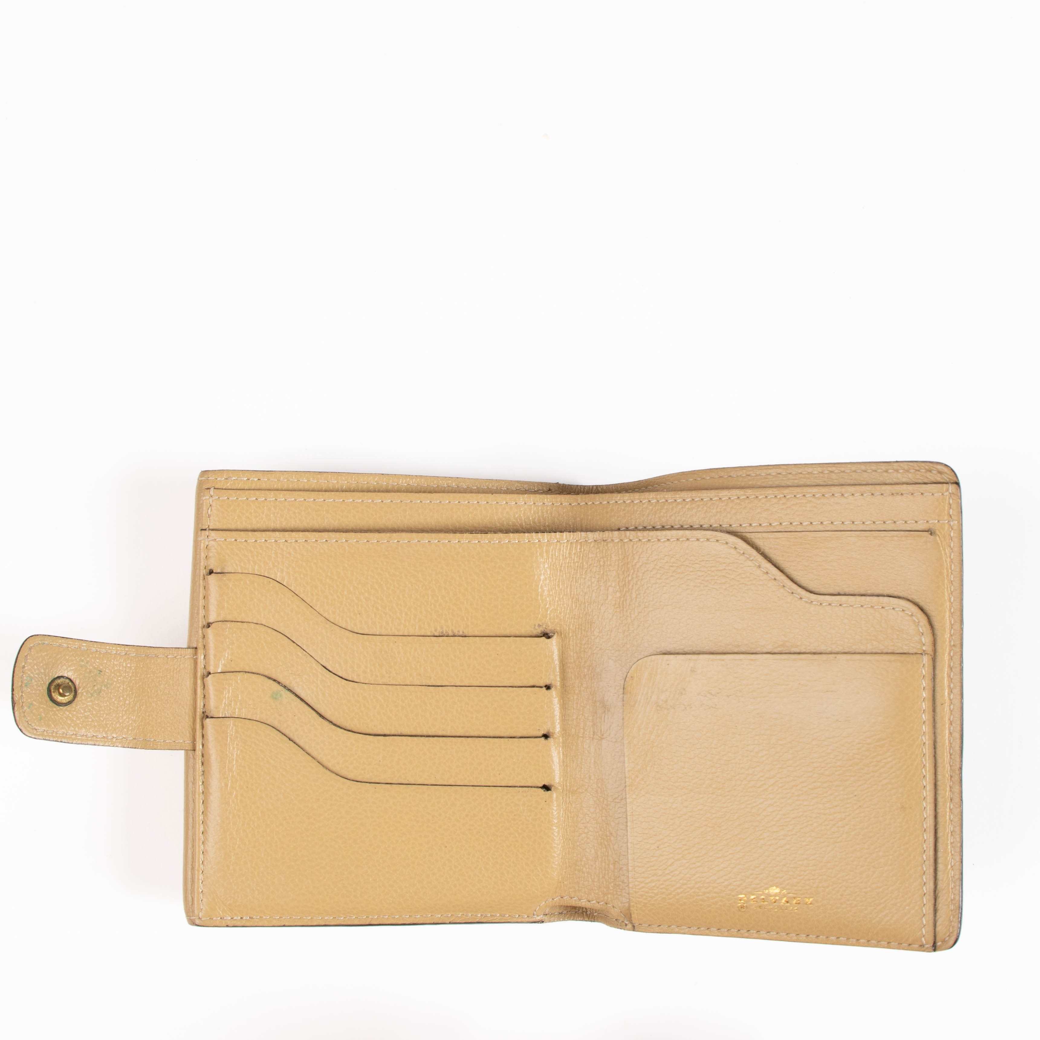 Delvaux Beige Denise Wallet